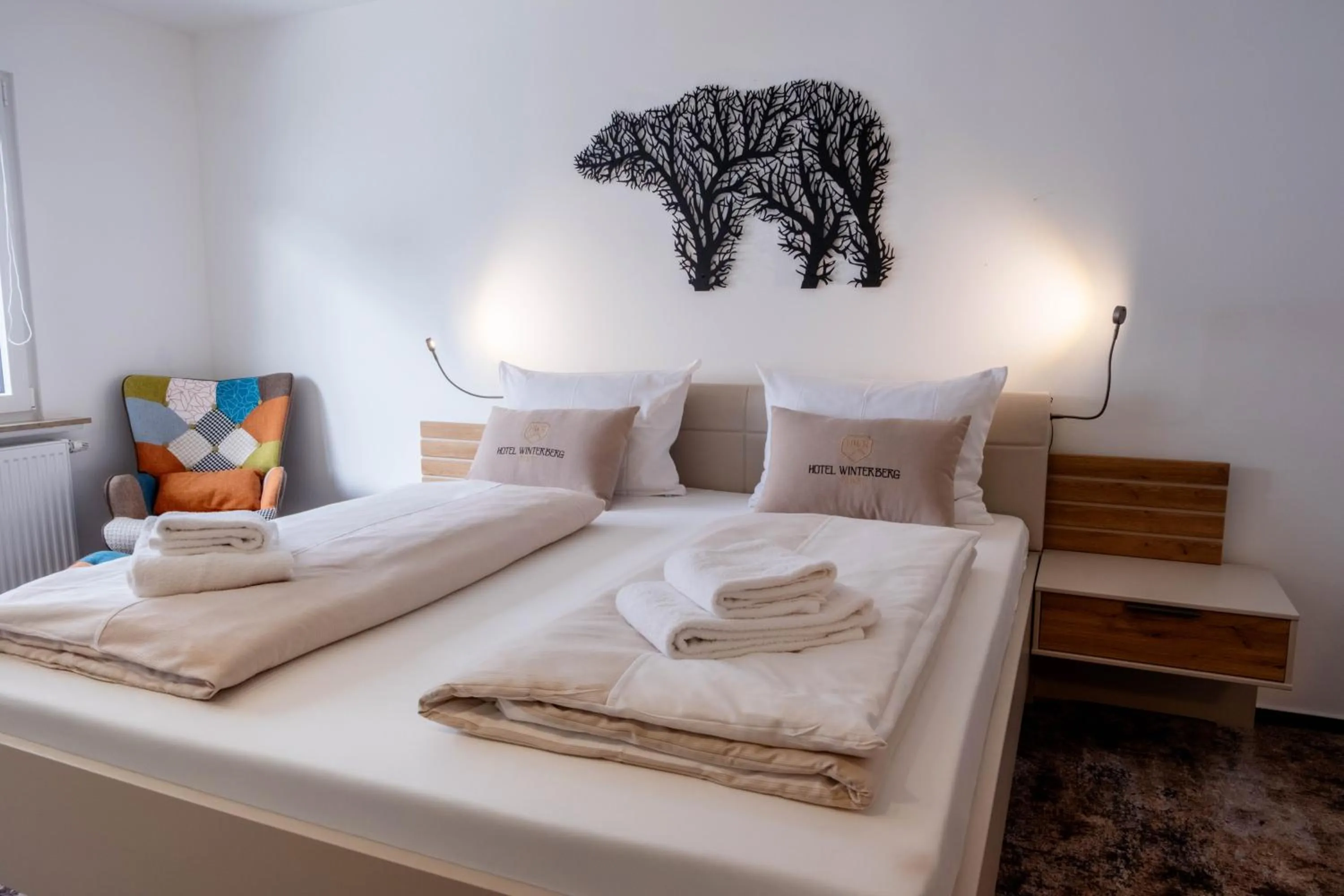 Bedroom, Bed in Hotel Winterberg Resort