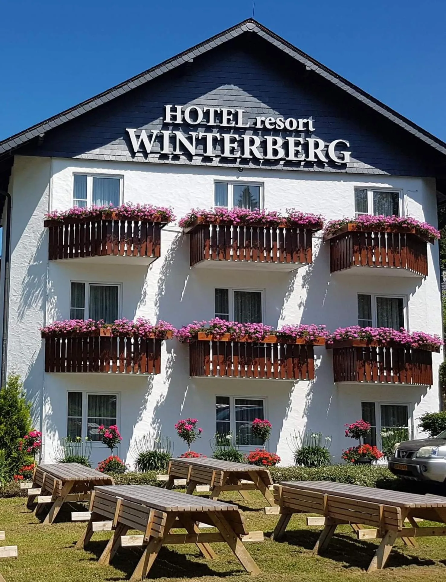 Property building in Hotel Winterberg Resort
