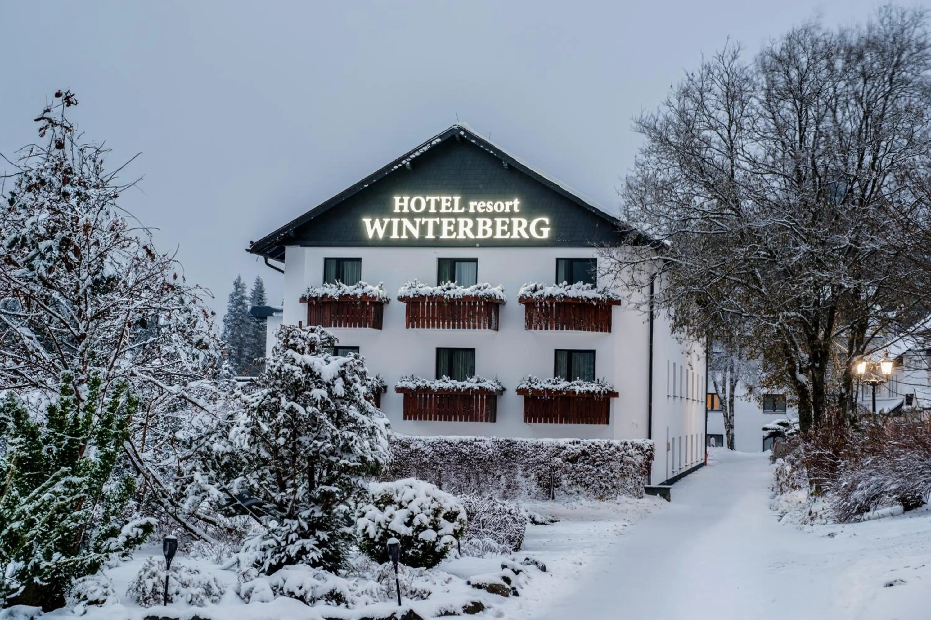 Property building in Hotel Winterberg Resort