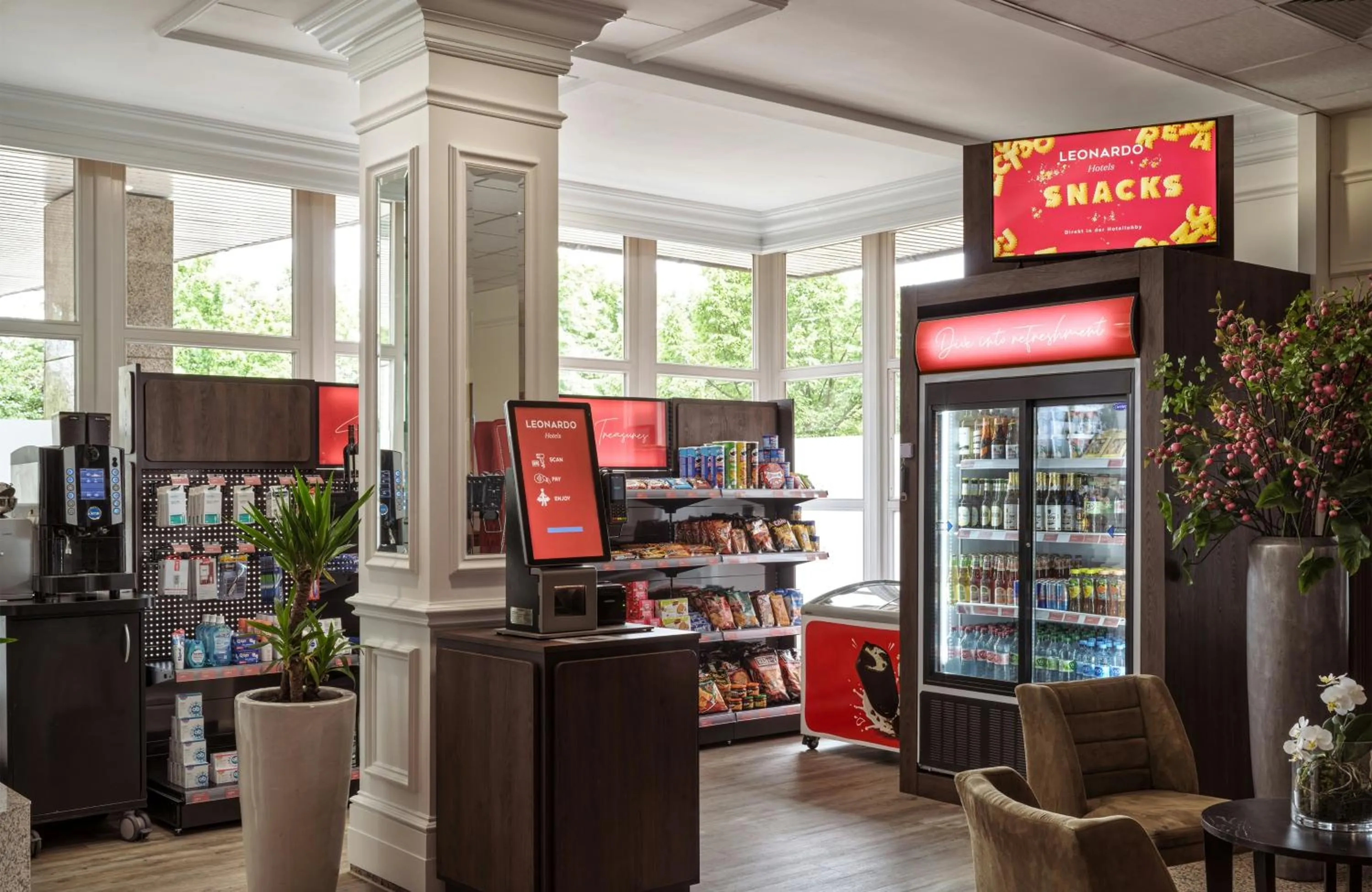 Shopping Area in Leonardo Hotel Hamburg Stillhorn