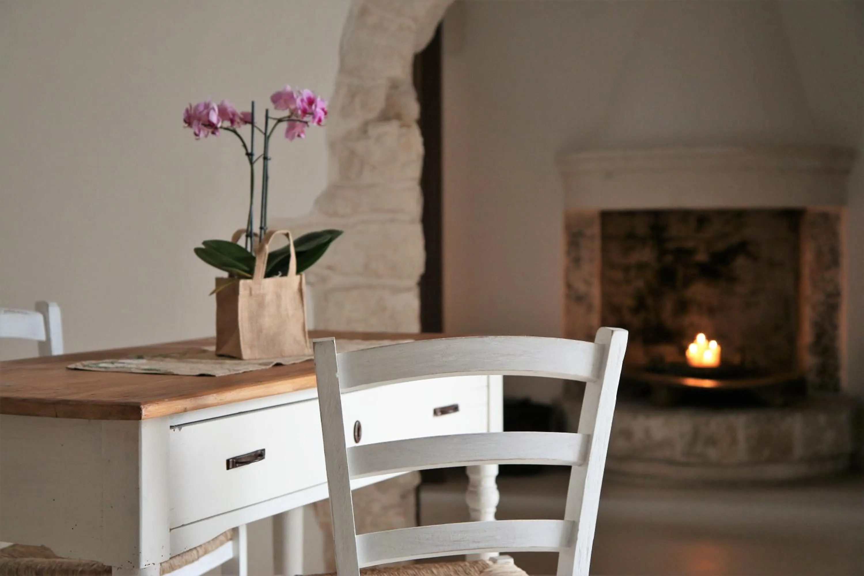 Living room in Trulli Holiday Deluxe & Wellness