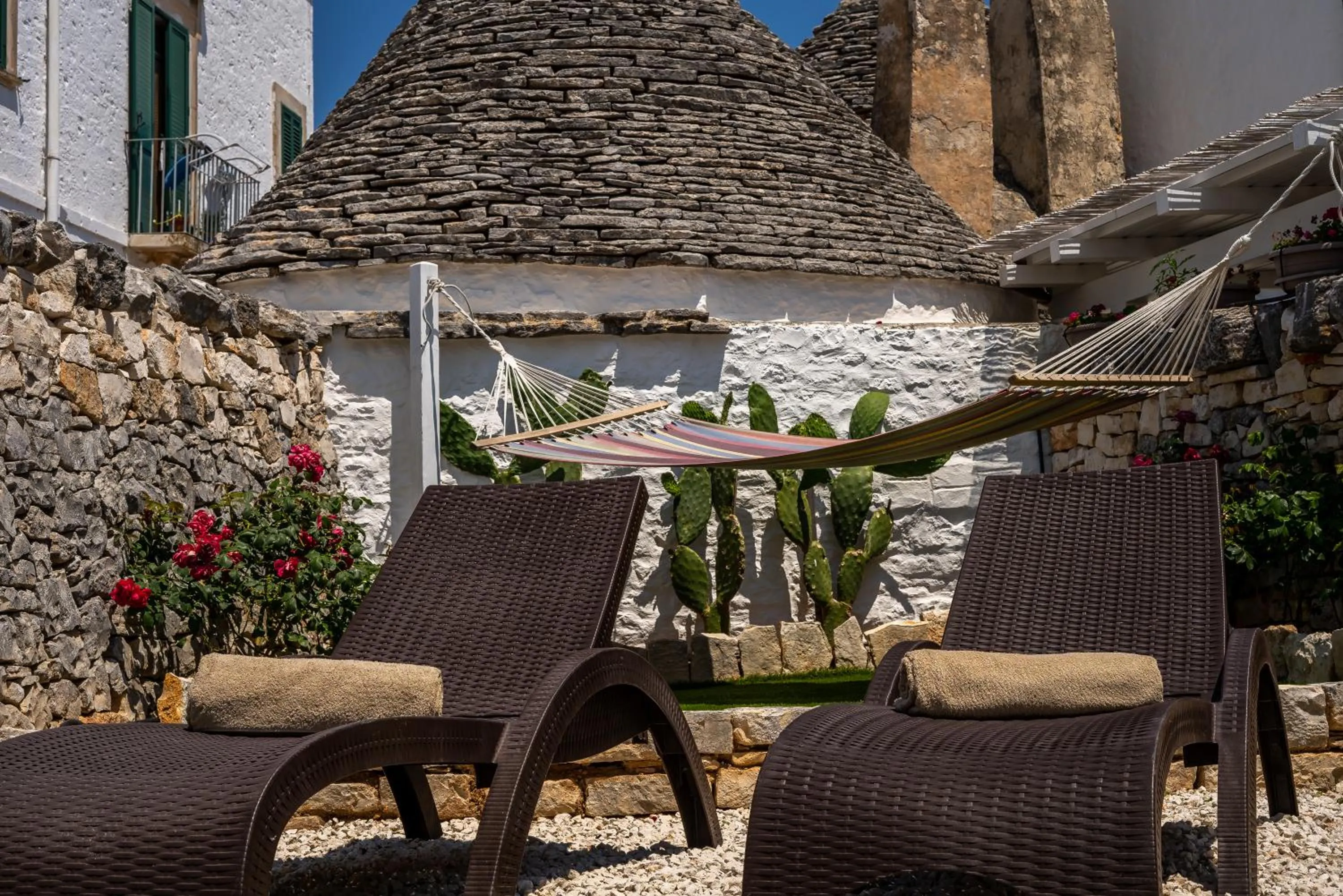 Garden in Trulli Holiday Deluxe & Wellness
