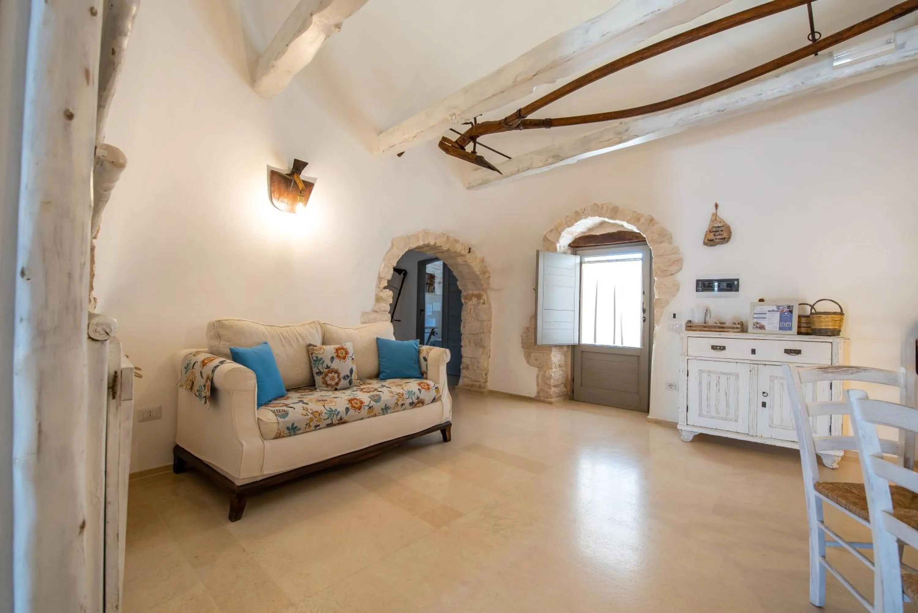 Living room in Trulli Holiday Deluxe & Wellness