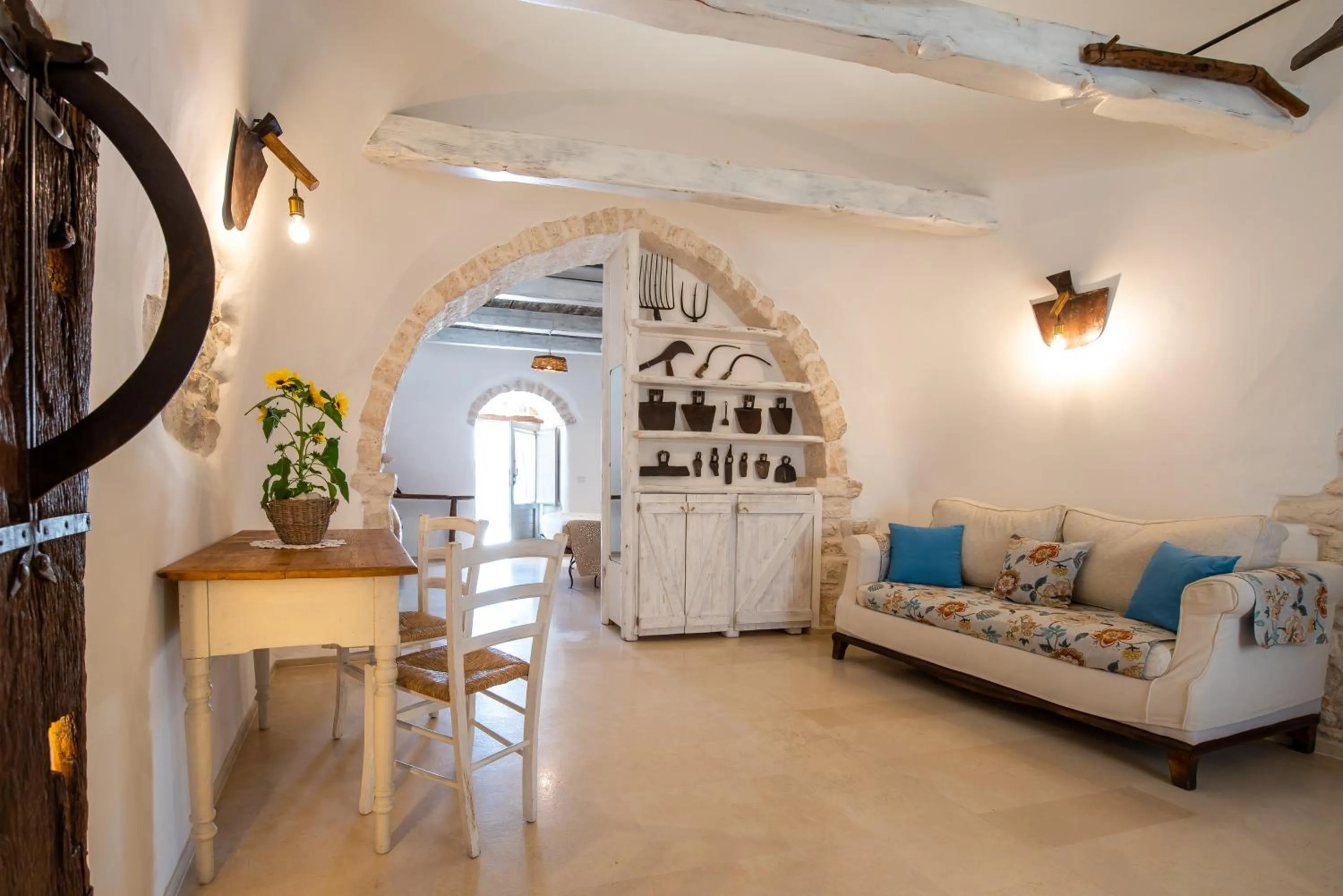 Living room in Trulli Holiday Deluxe & Wellness