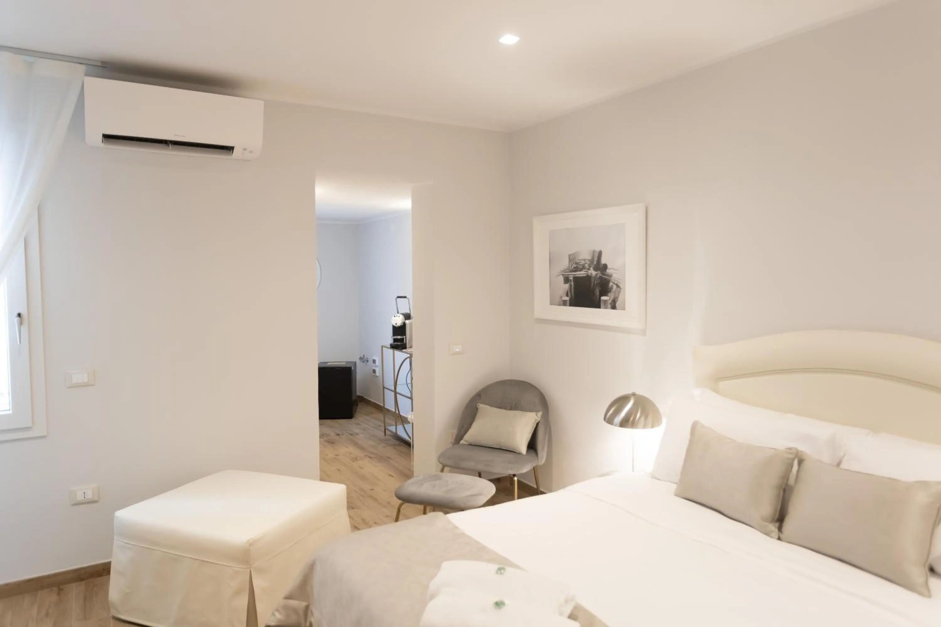 air conditioner, Bed in Ca' Benedetta Suite House Apartsuite Chioggia