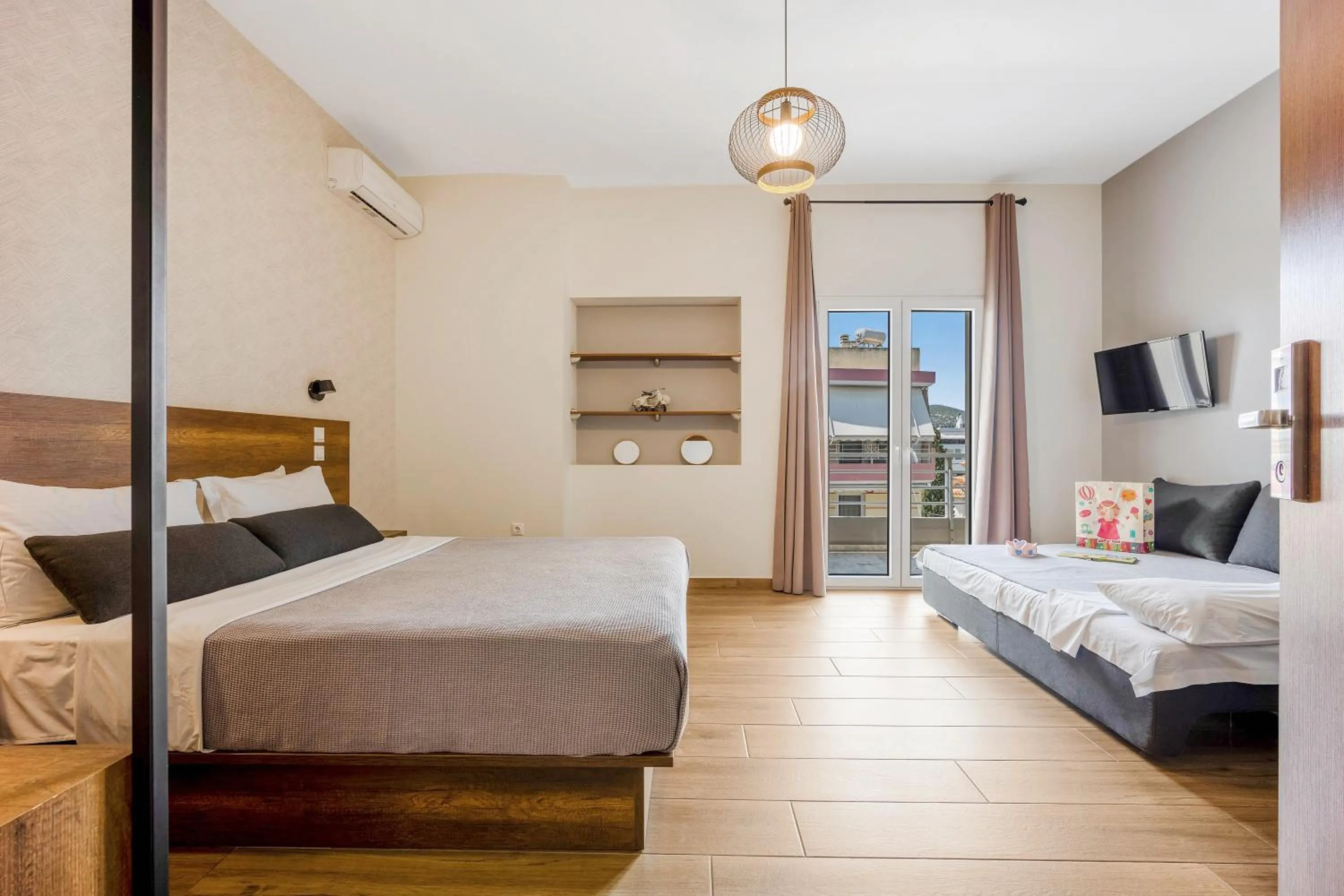 Bedroom, Bed in Aethon Airport Project-FREE SHUTTLE by GK Properties