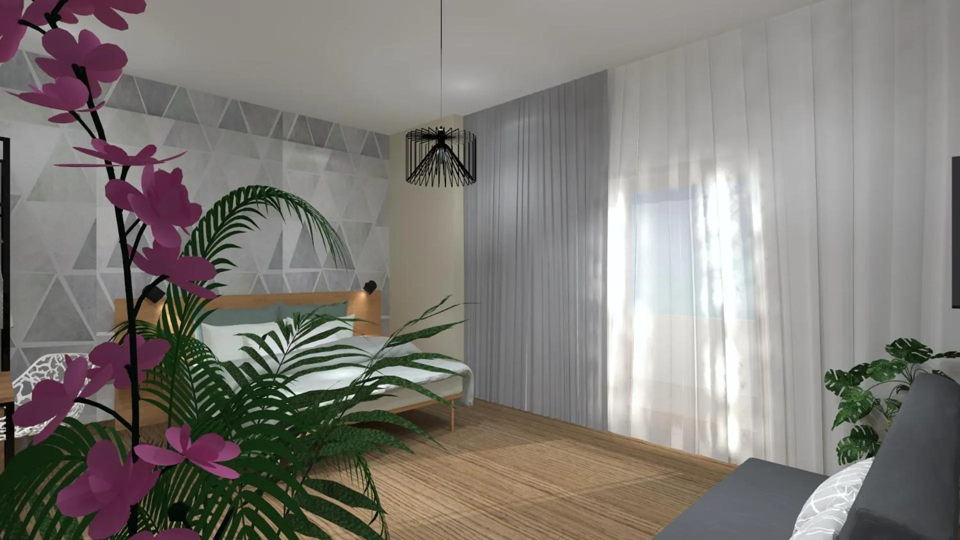 Bed in Aethon Airport Project-FREE SHUTTLE by GK Properties