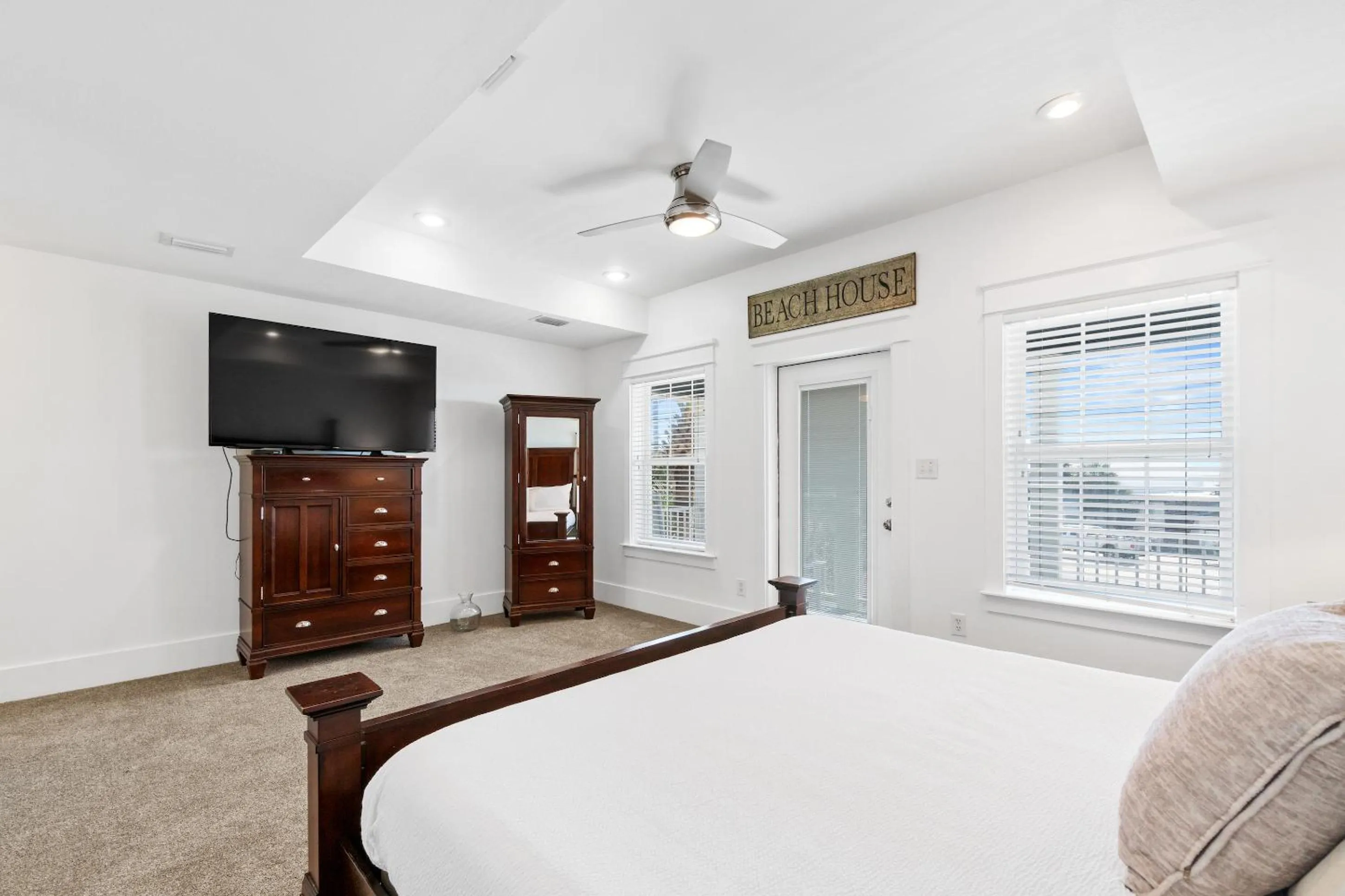 Bed in Panama City Beach House - Sunnyside Up