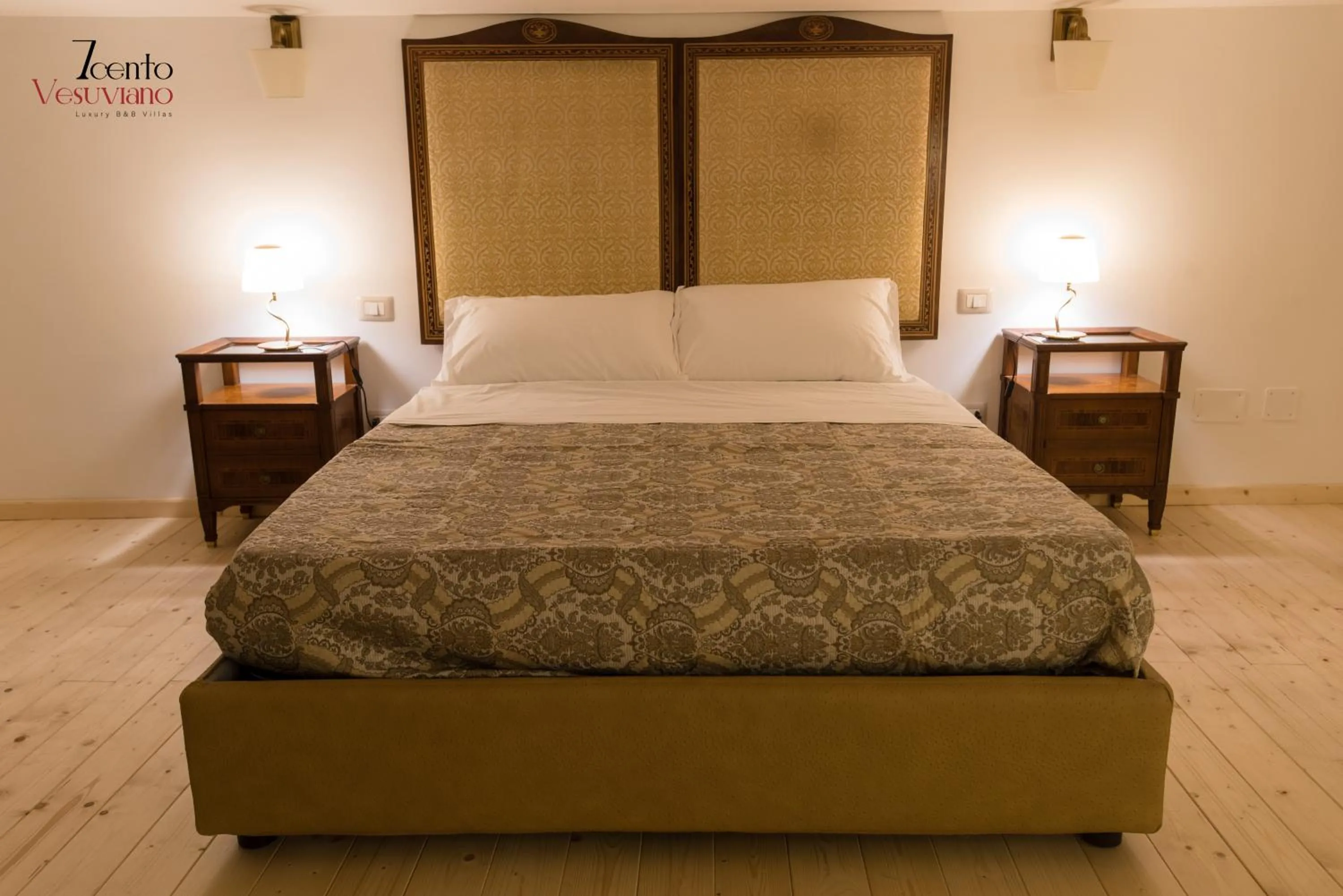 Bed in 7cento Vesuviano