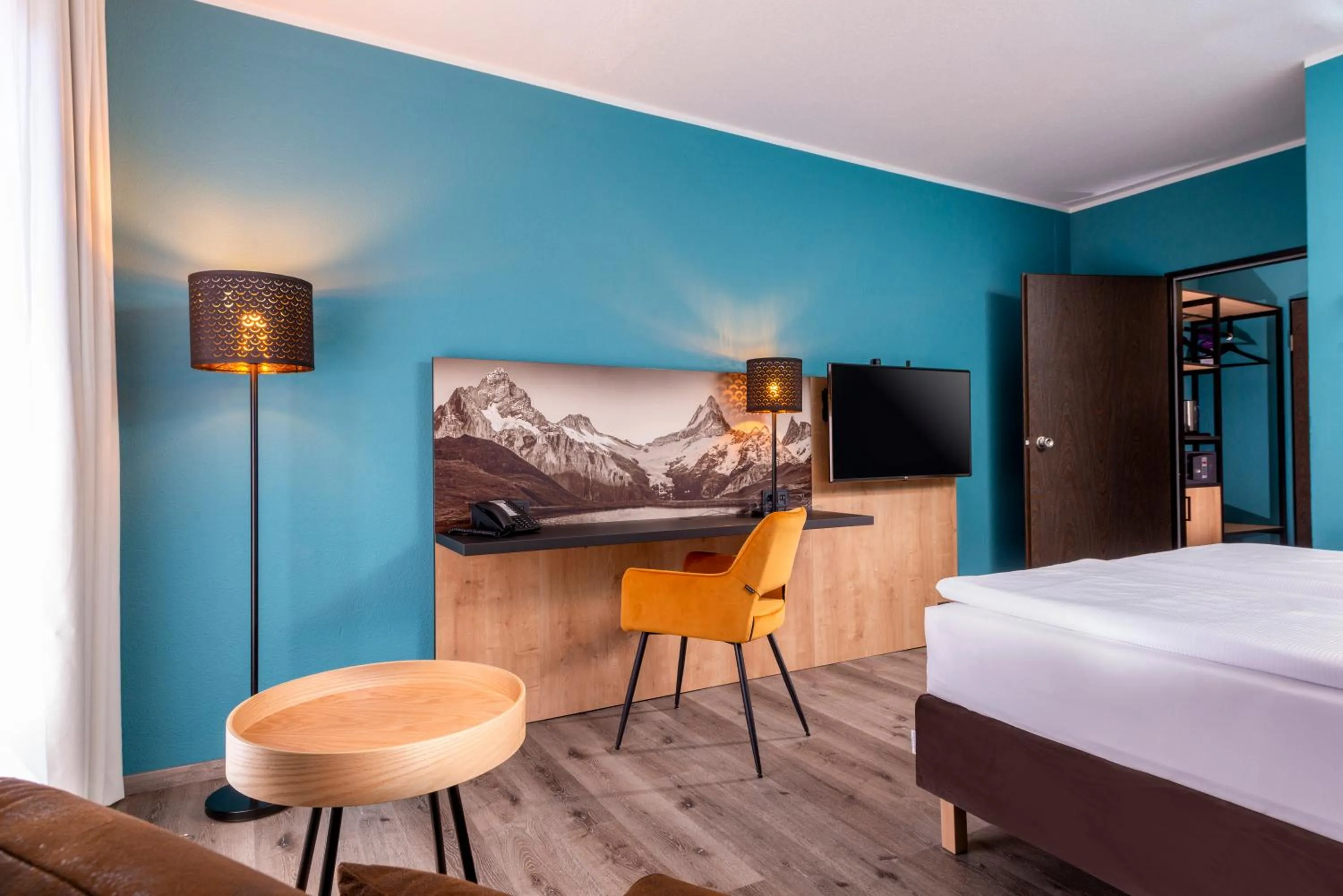 Bedroom, Bed in Mercure Hotel München Neuperlach Süd