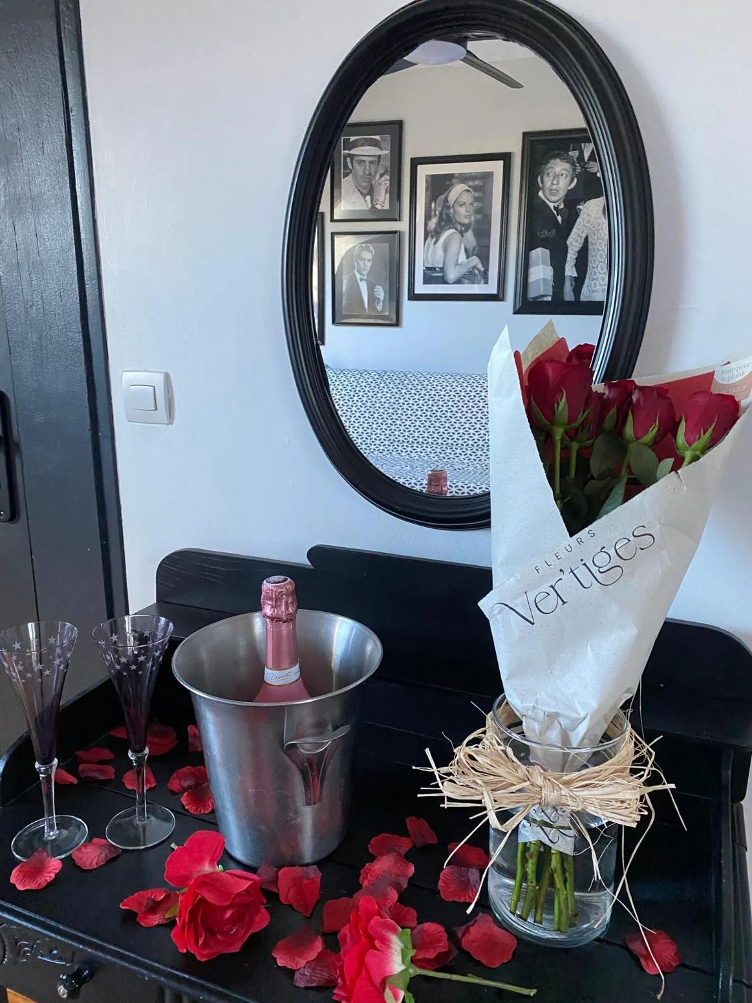 Decorative detail in Chez Patou