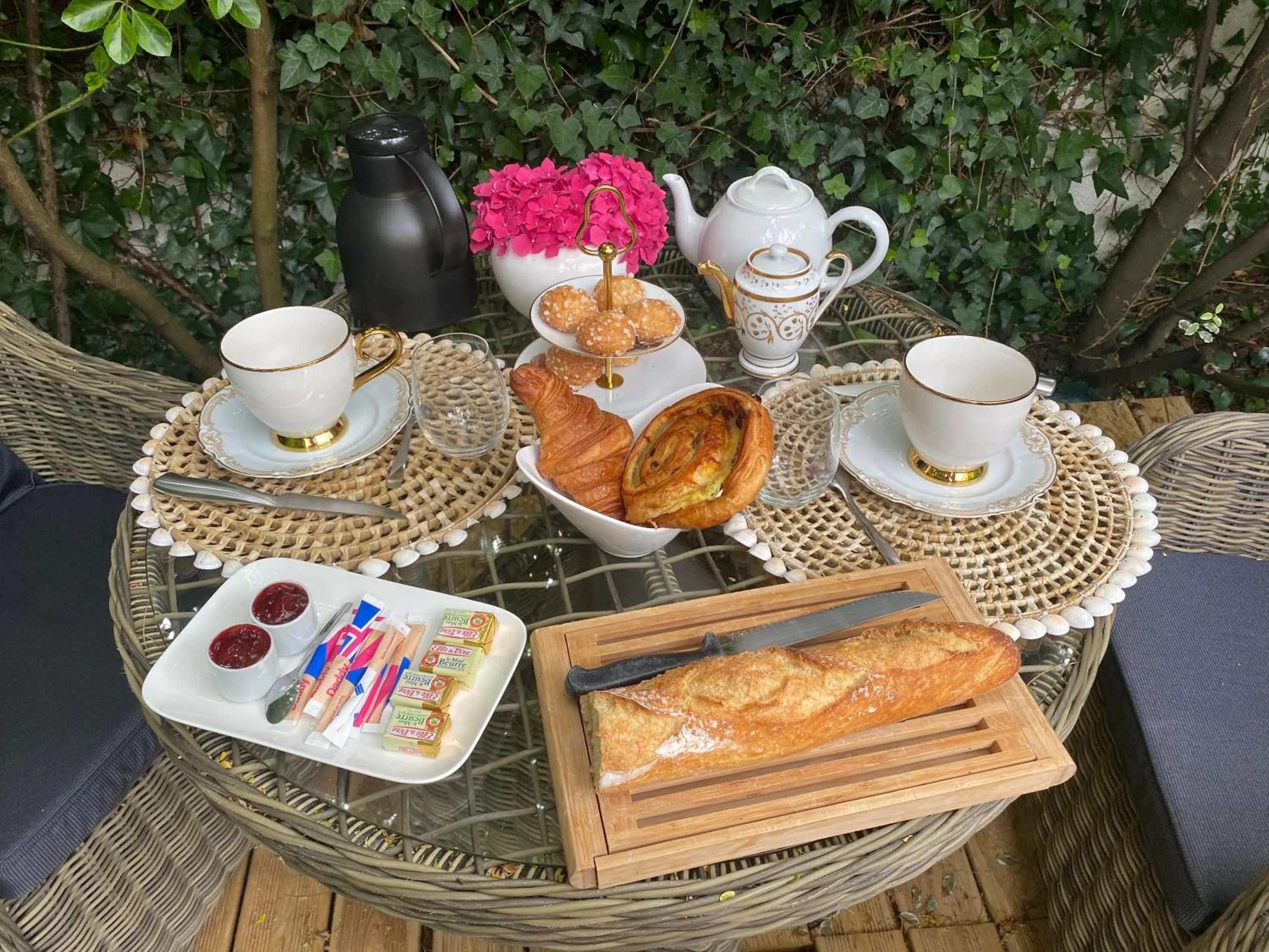 Garden in Chez Patou