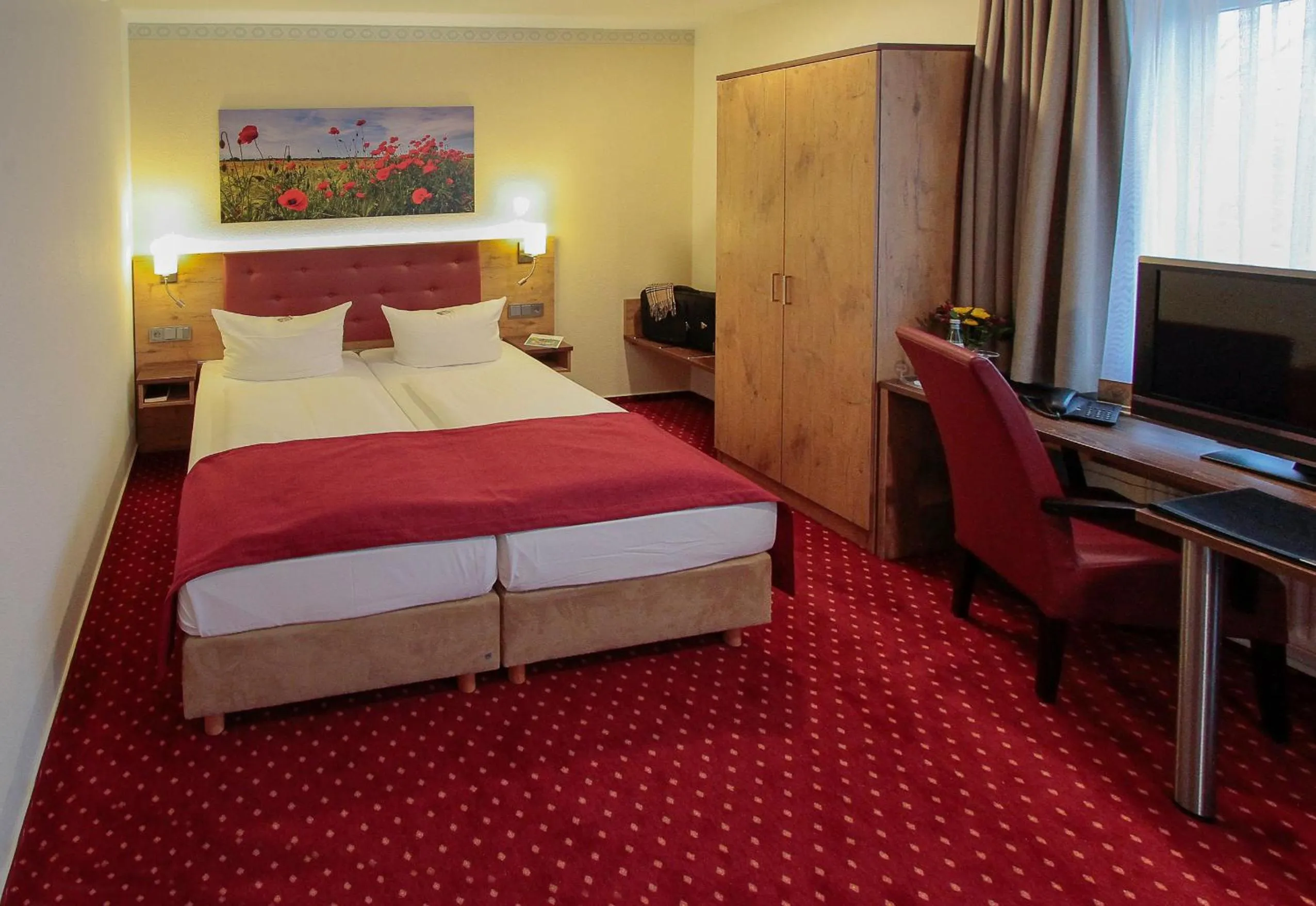 Photo of the whole room, Bed in Burg Hotel Ziesar