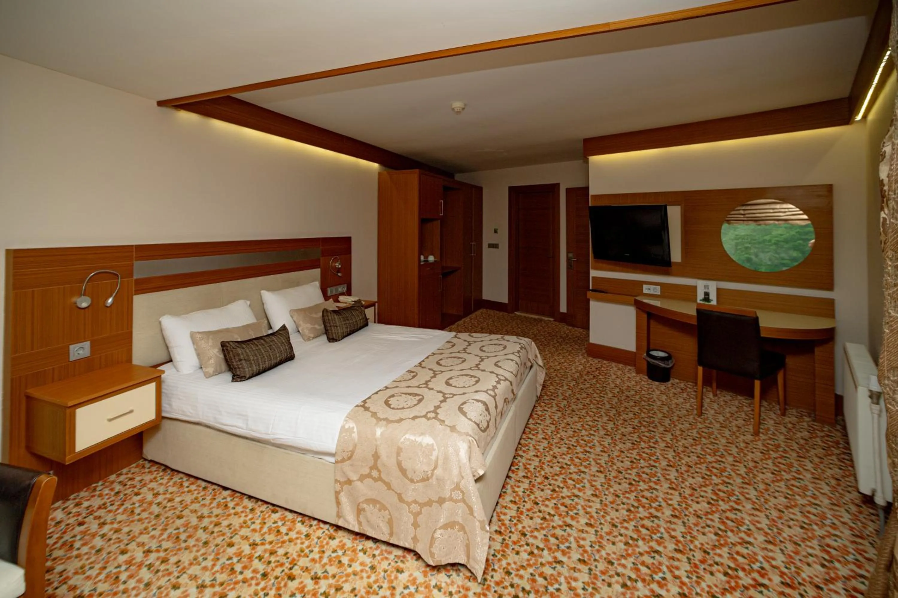 Bed in Kackar Resort Hotel