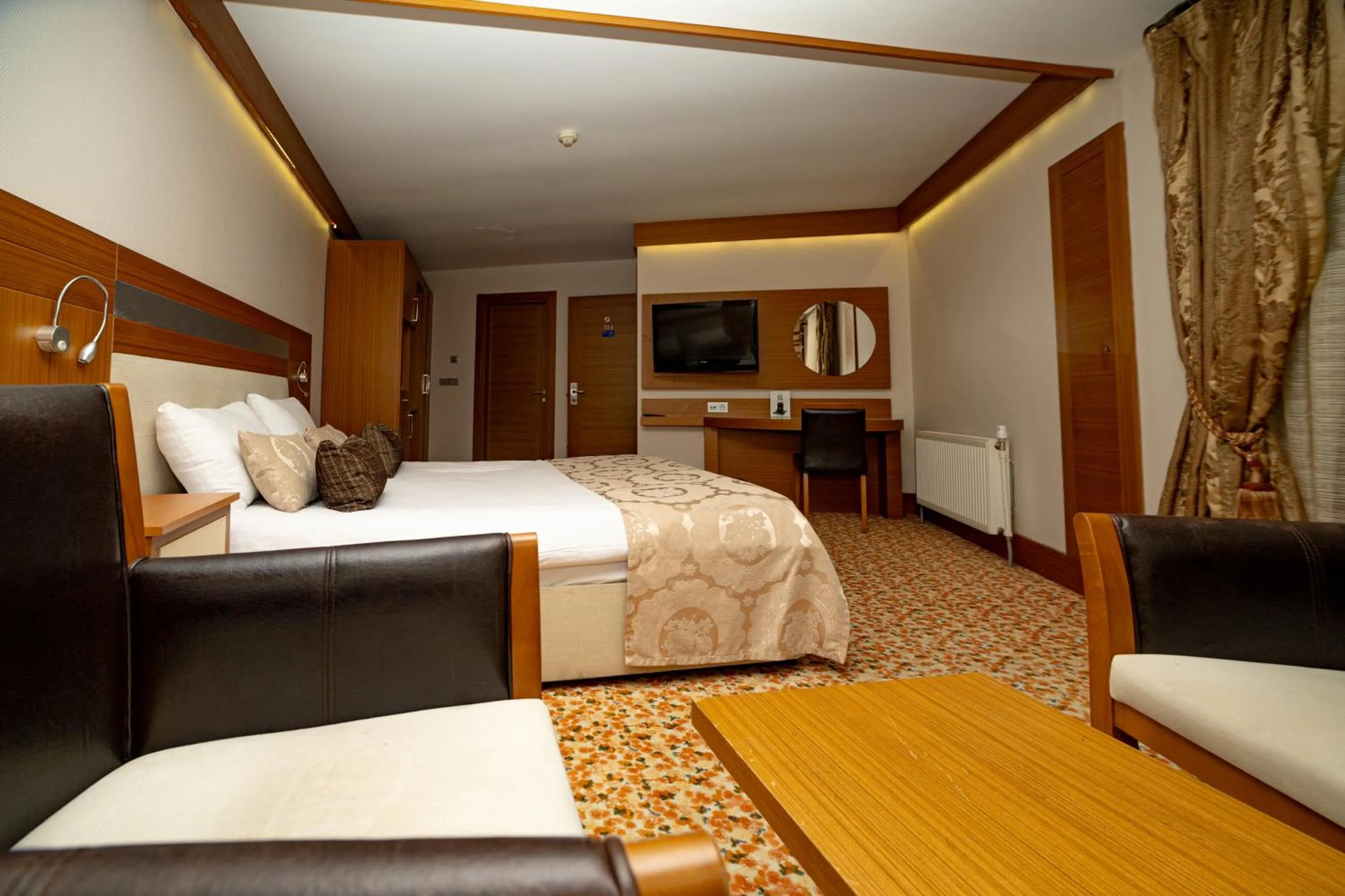 Bed in Kackar Resort Hotel