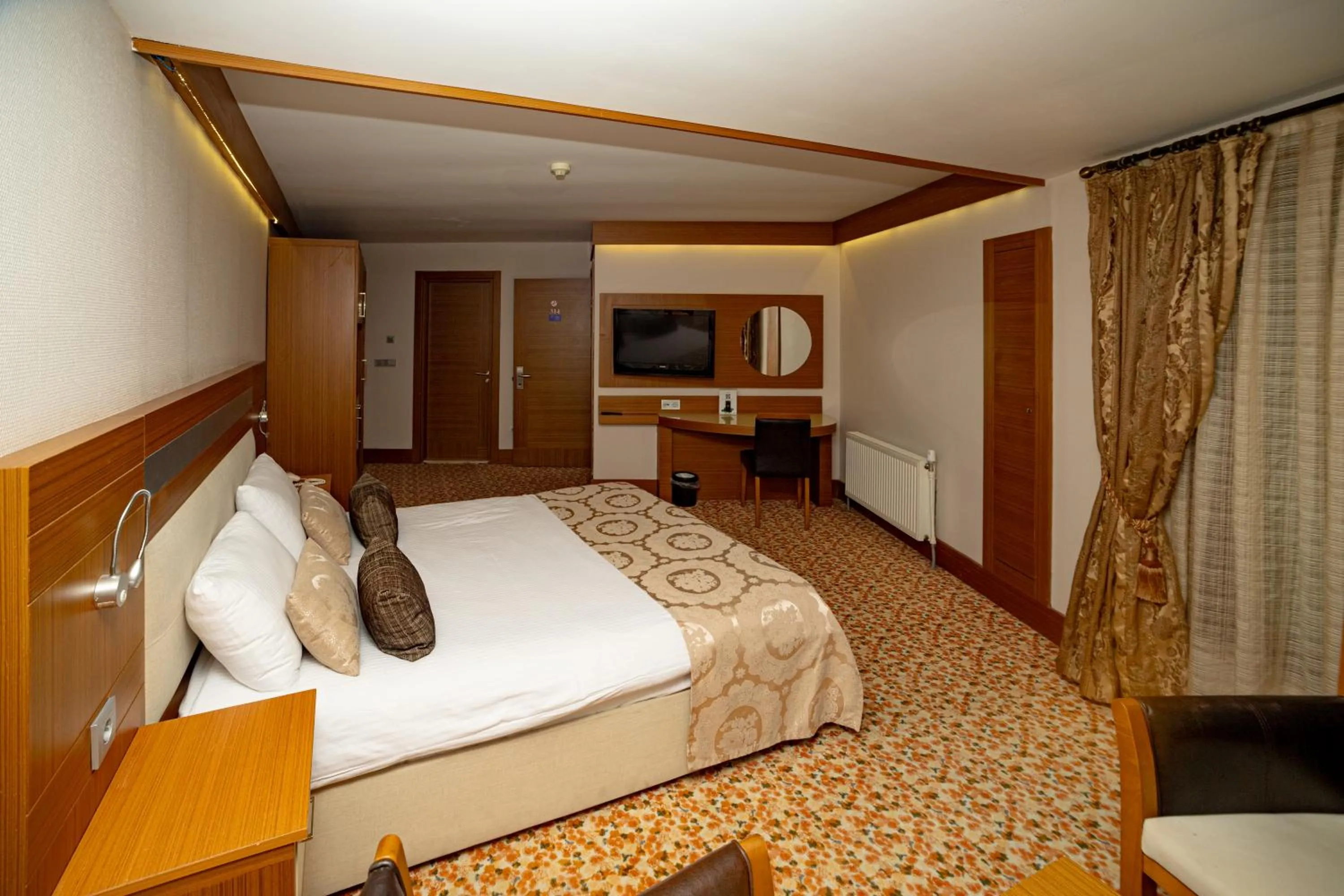 Bed in Kackar Resort Hotel