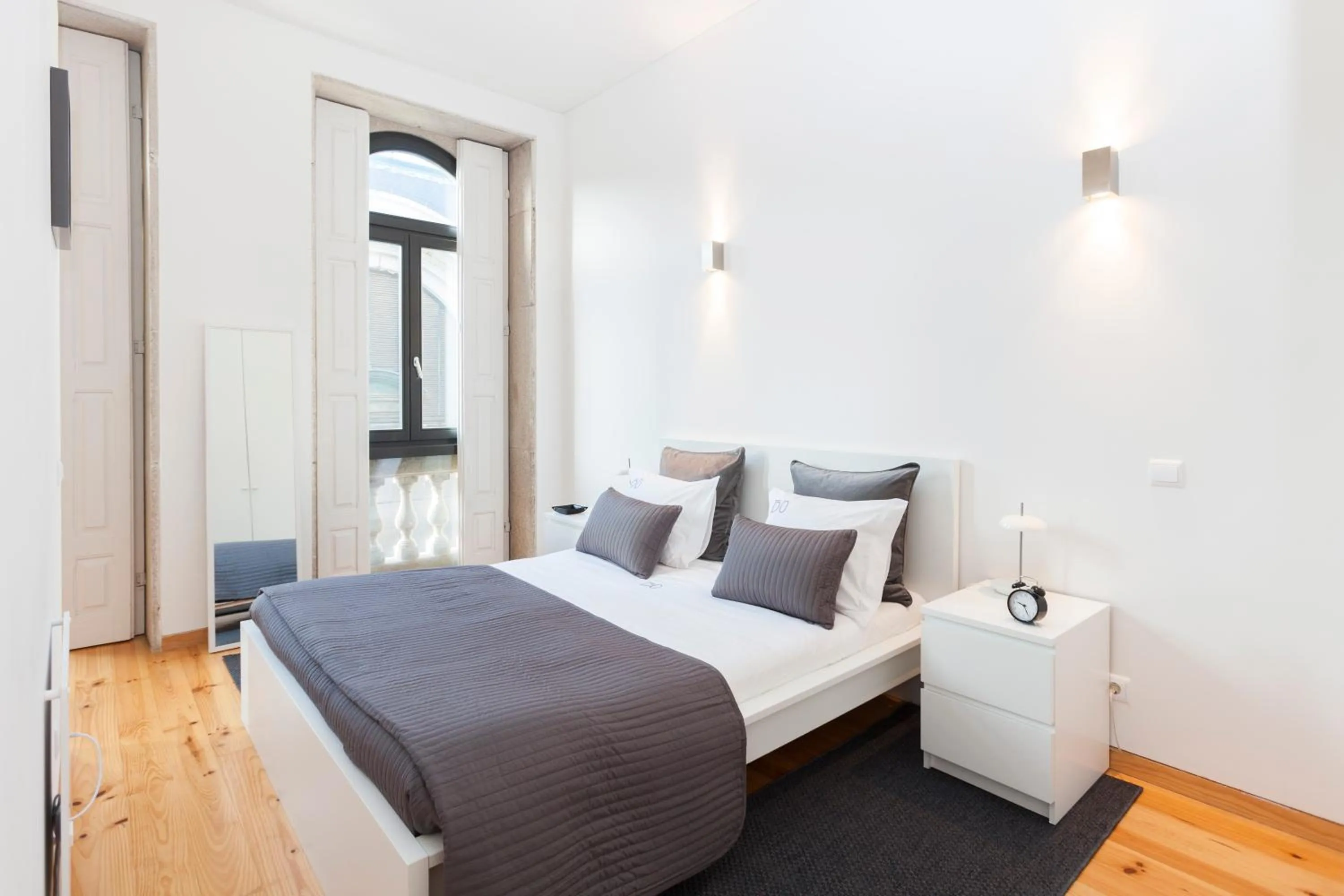 Bedroom, Bed in BO - Bolhão Apartments