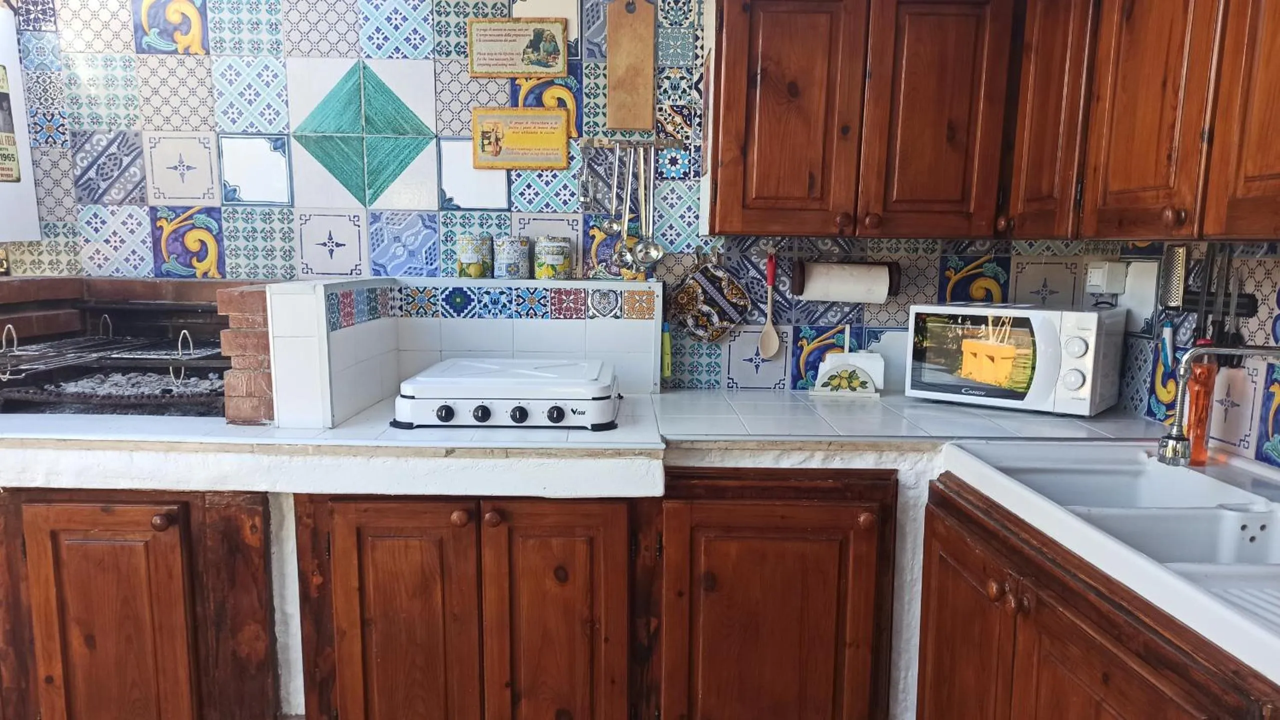 Kitchen or kitchenette in Zagara di Sicilia
