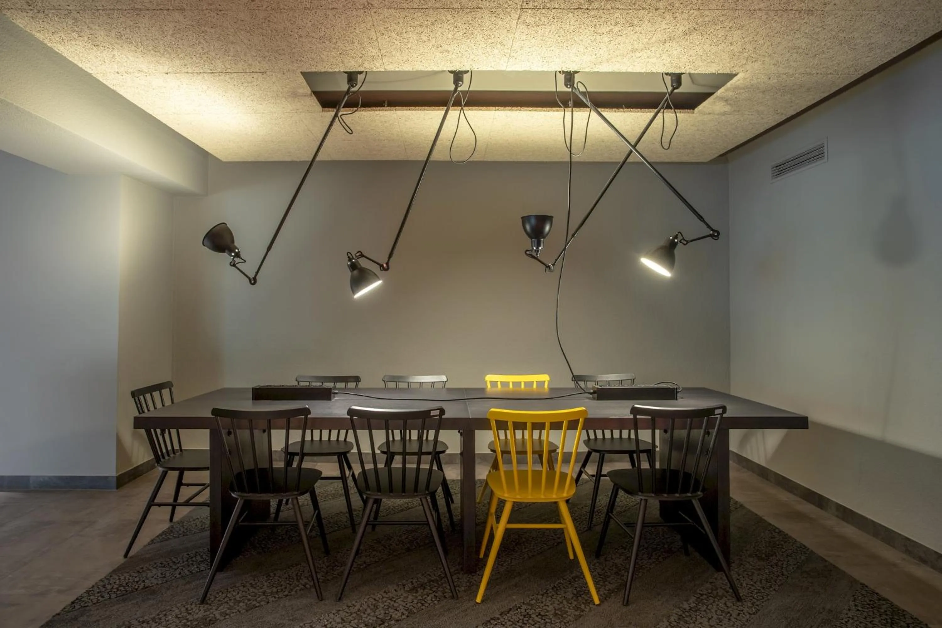 Communal lounge/ TV room in a&o Berlin Kolumbus