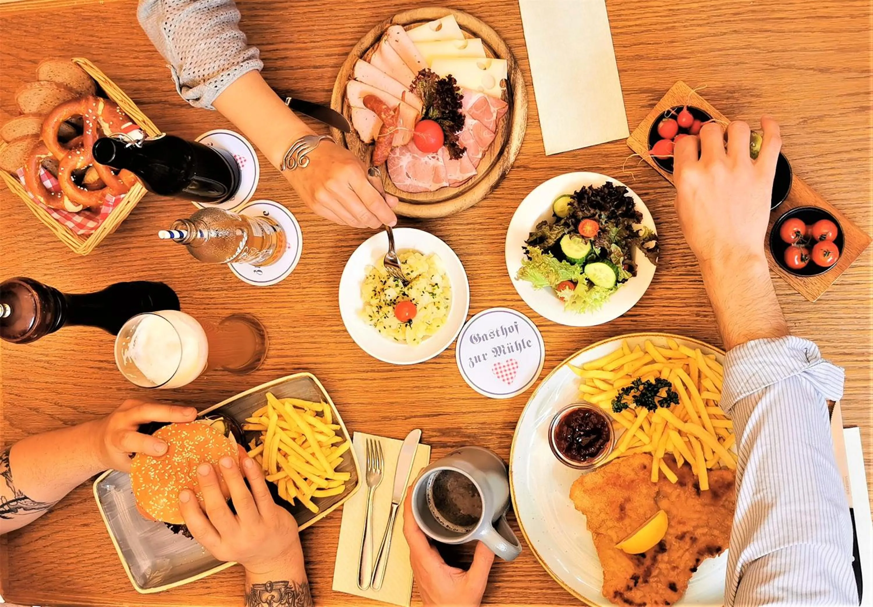 Food and drinks in Zur Mühle