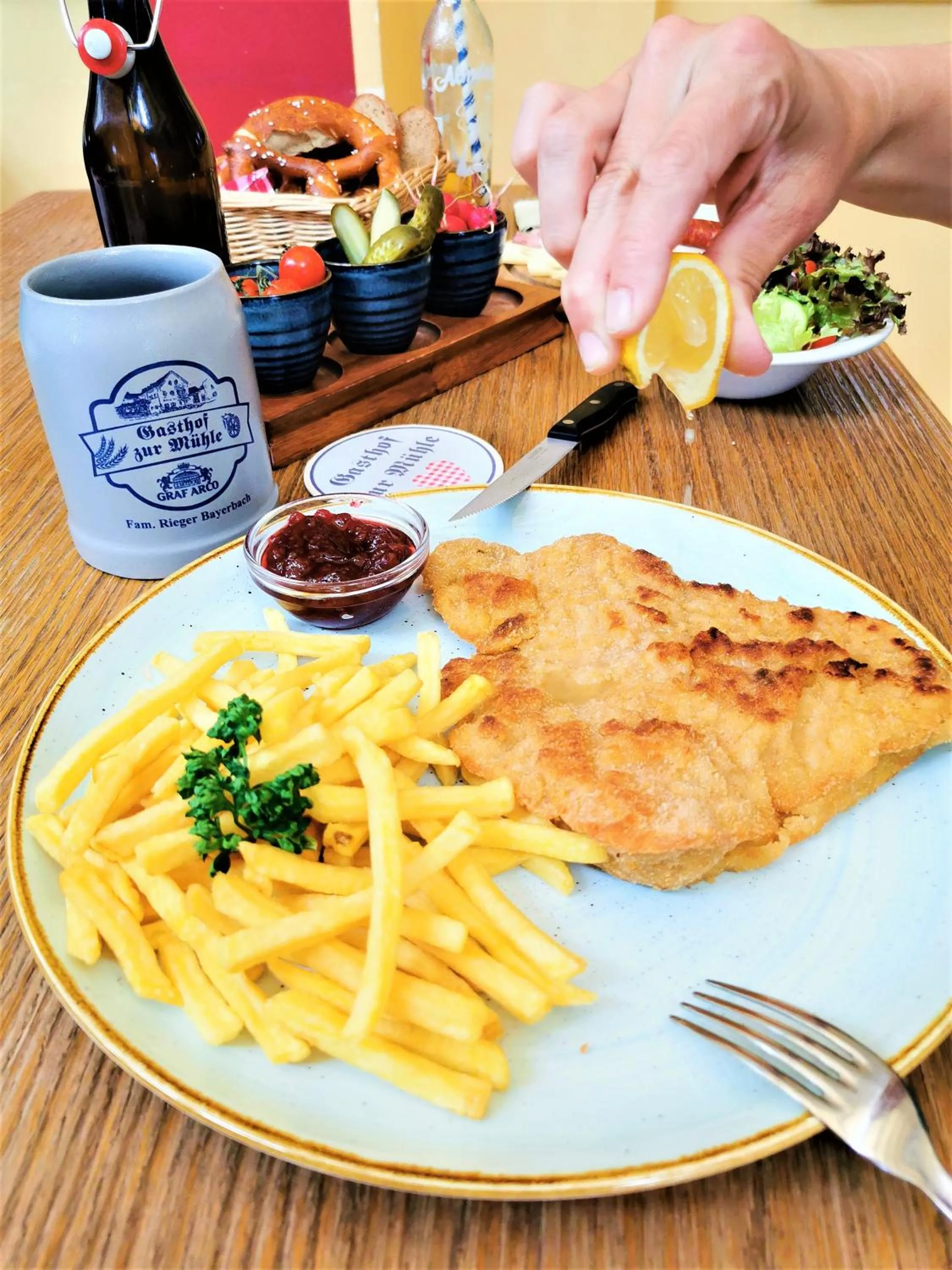 Food and drinks in Zur Mühle