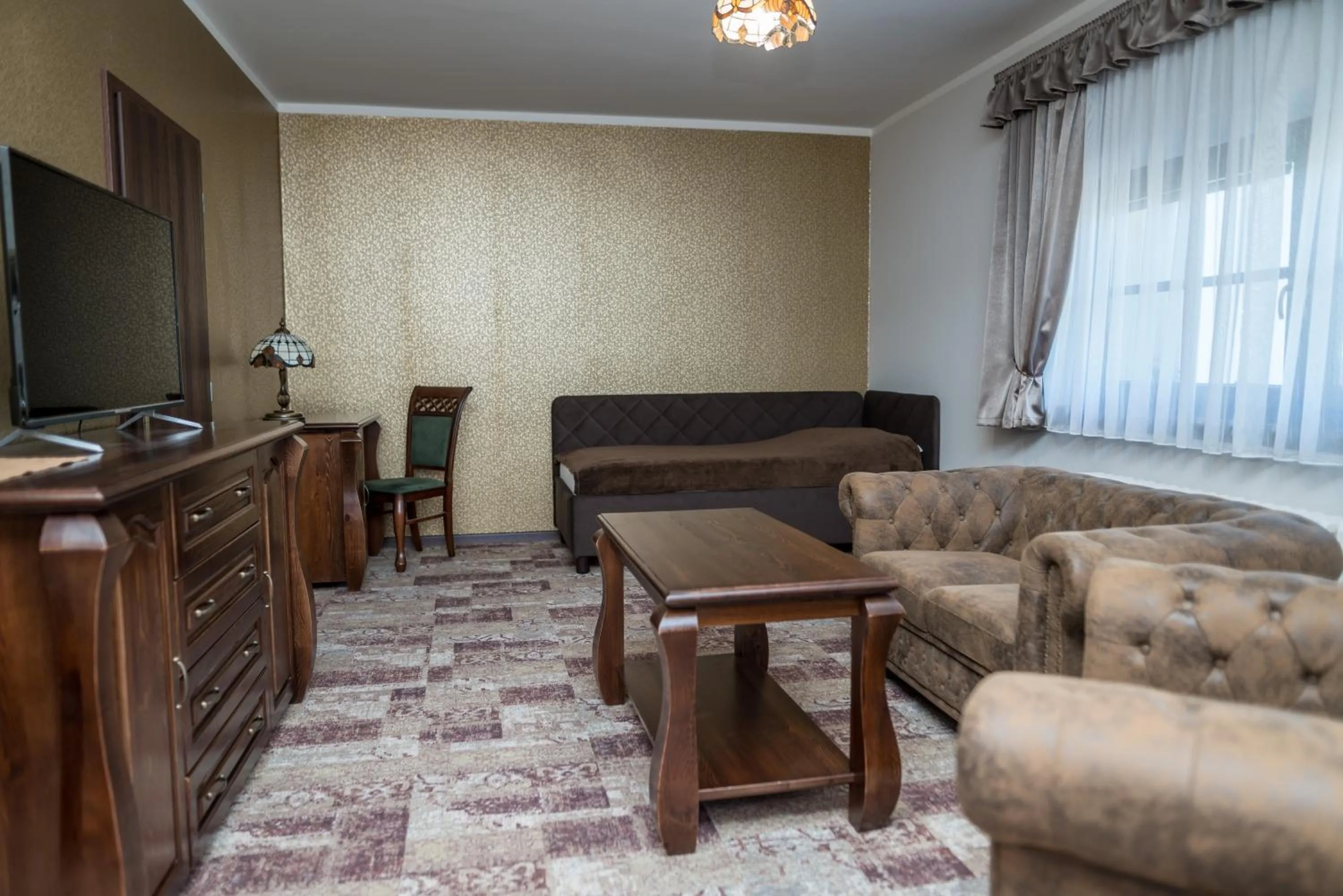 Living room in Villa Žerotín Penzion Bed & Breakfast