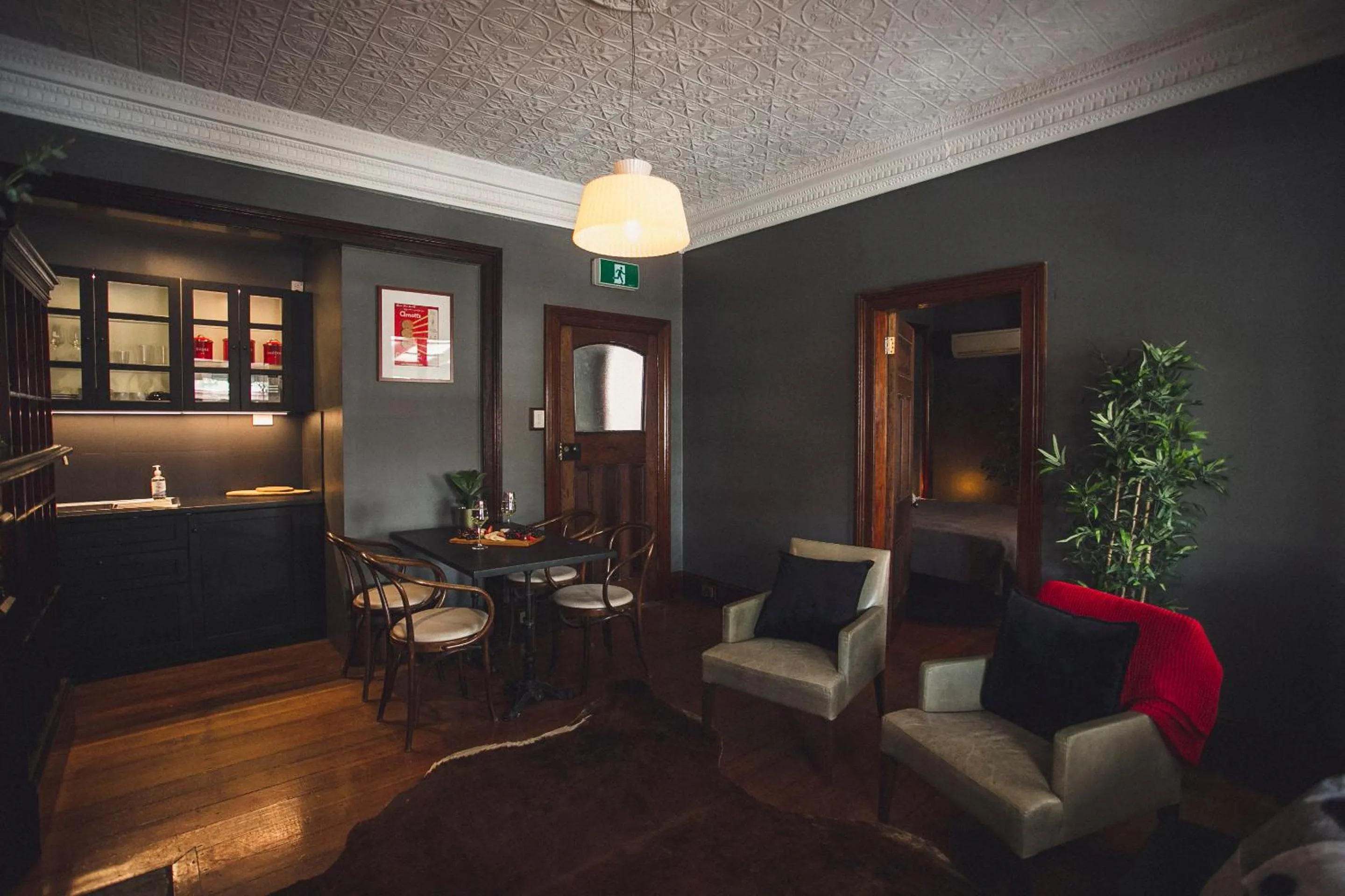 Living room in William Arnott Boutique Accommodation