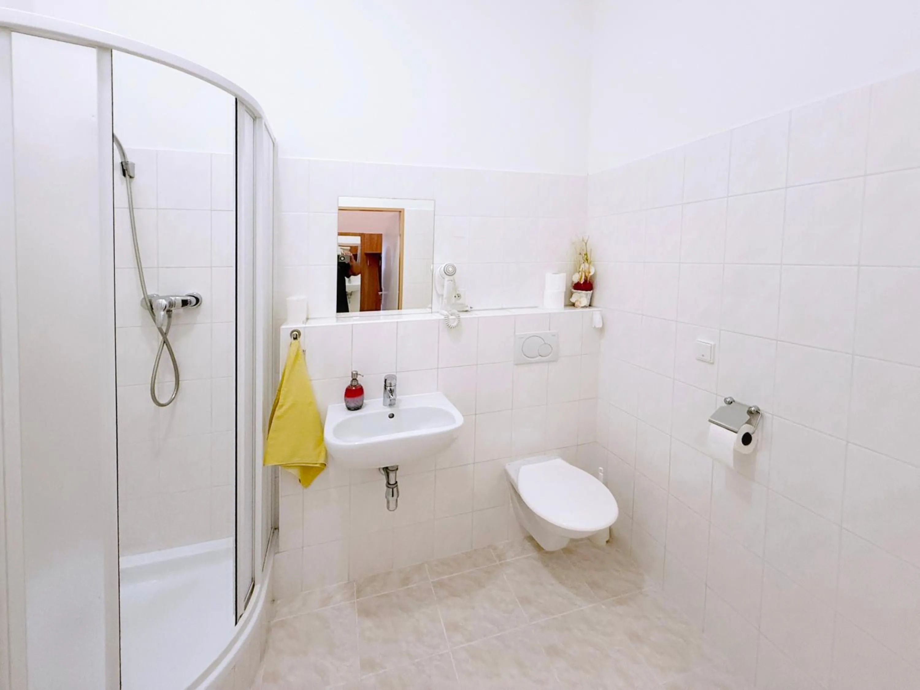 Shower in Penzion U Hradeb