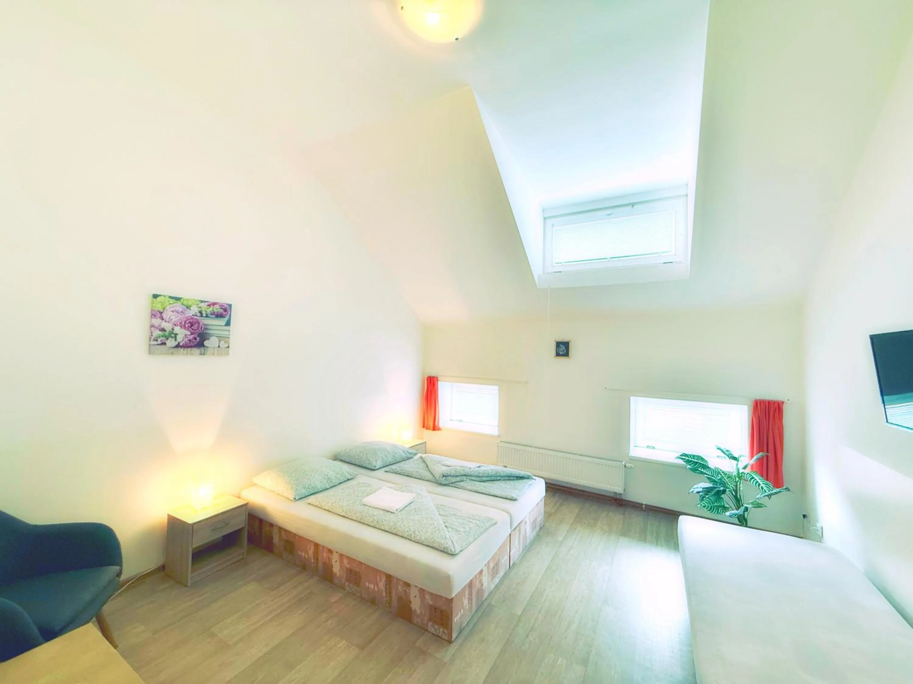 Bed in Penzion U Hradeb