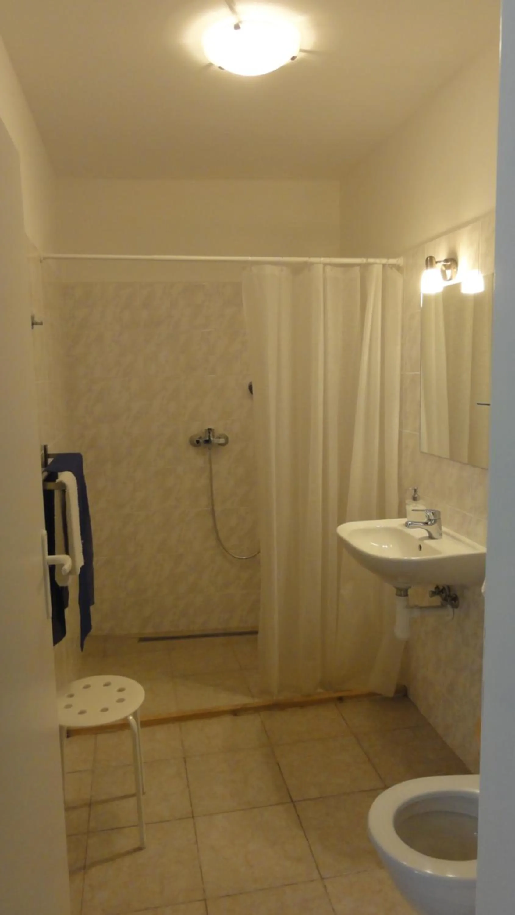 Bathroom in Penzion U Hradeb