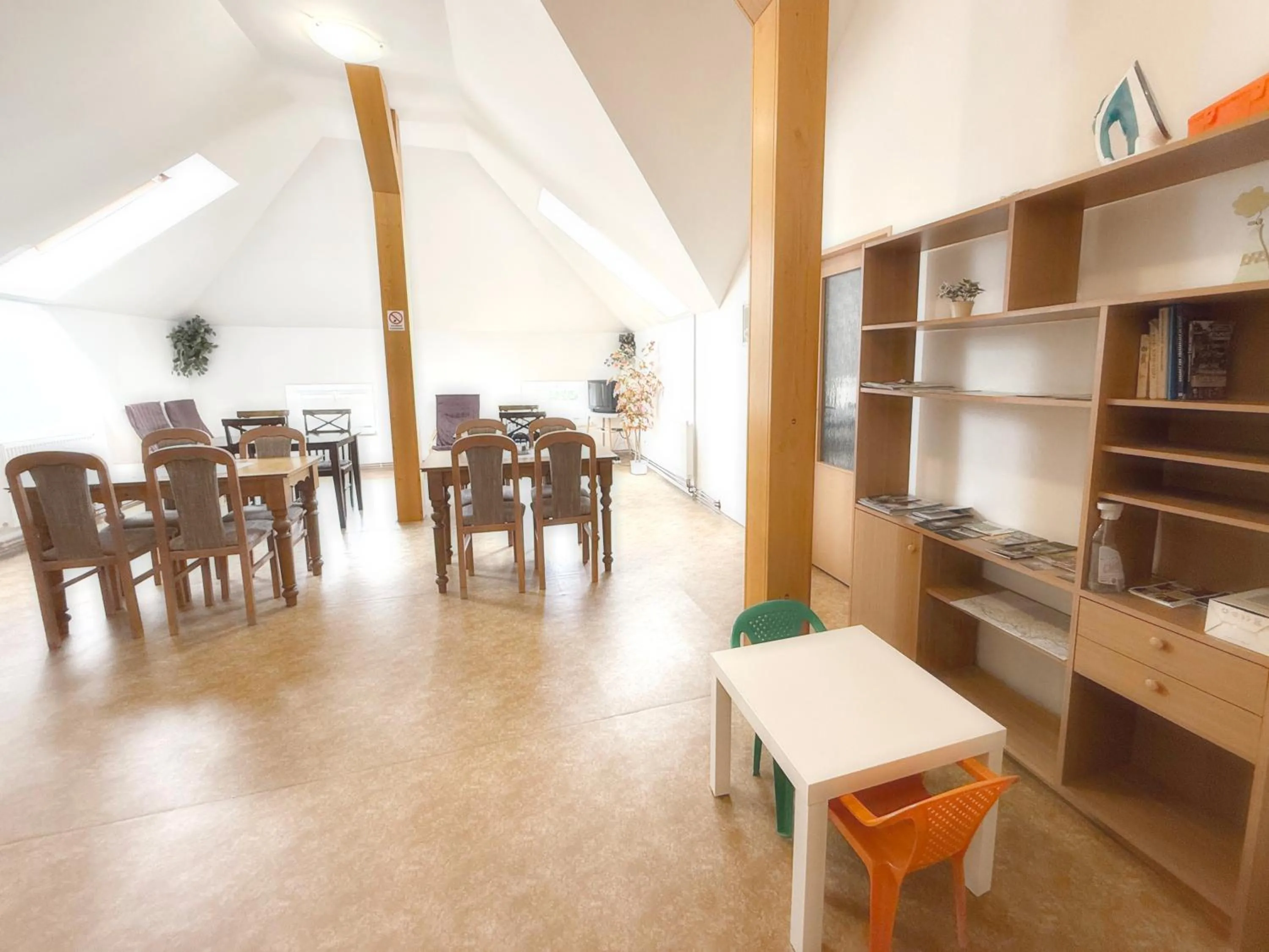 Kitchen or kitchenette in Penzion U Hradeb