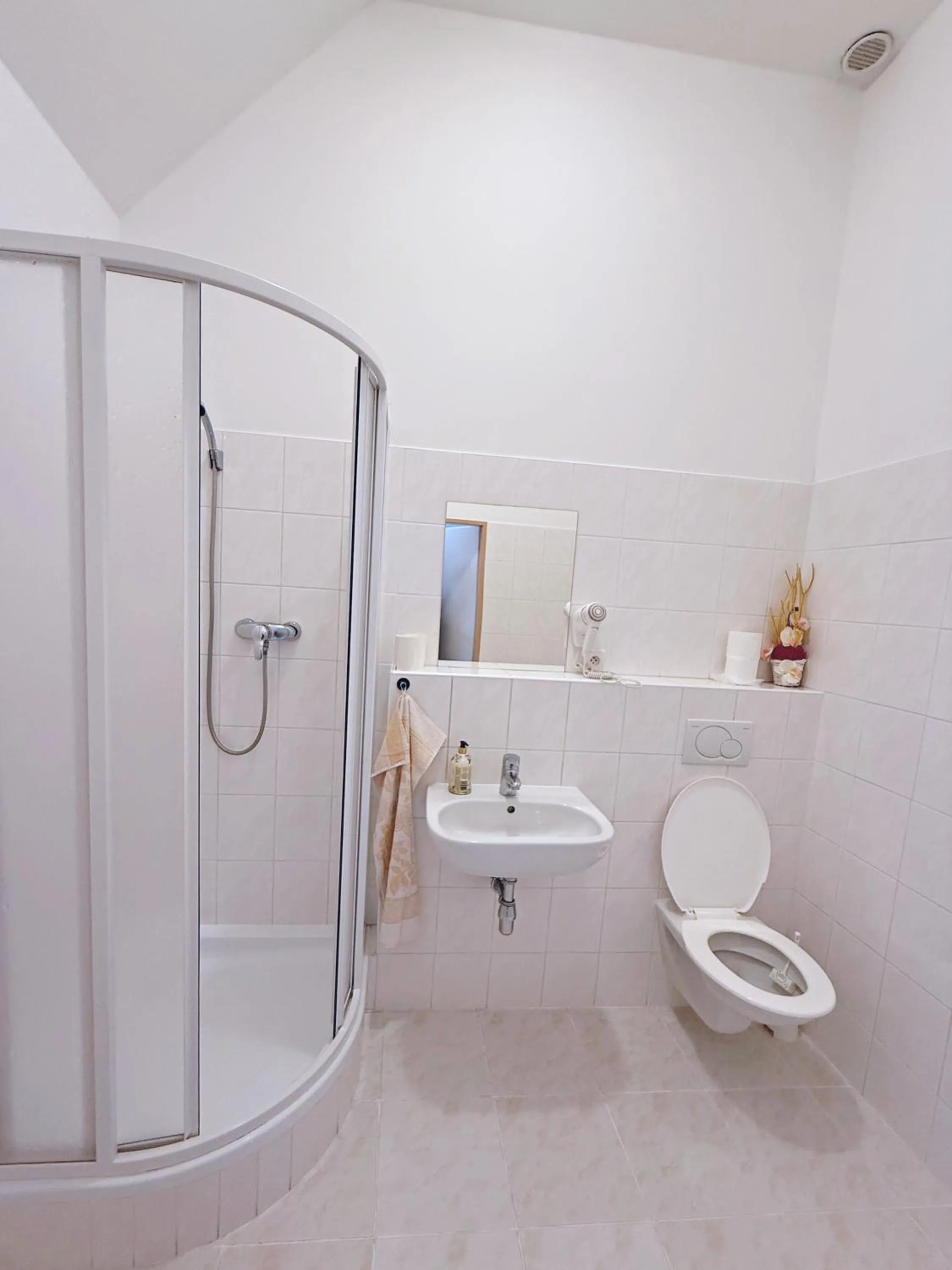 Shower in Penzion U Hradeb