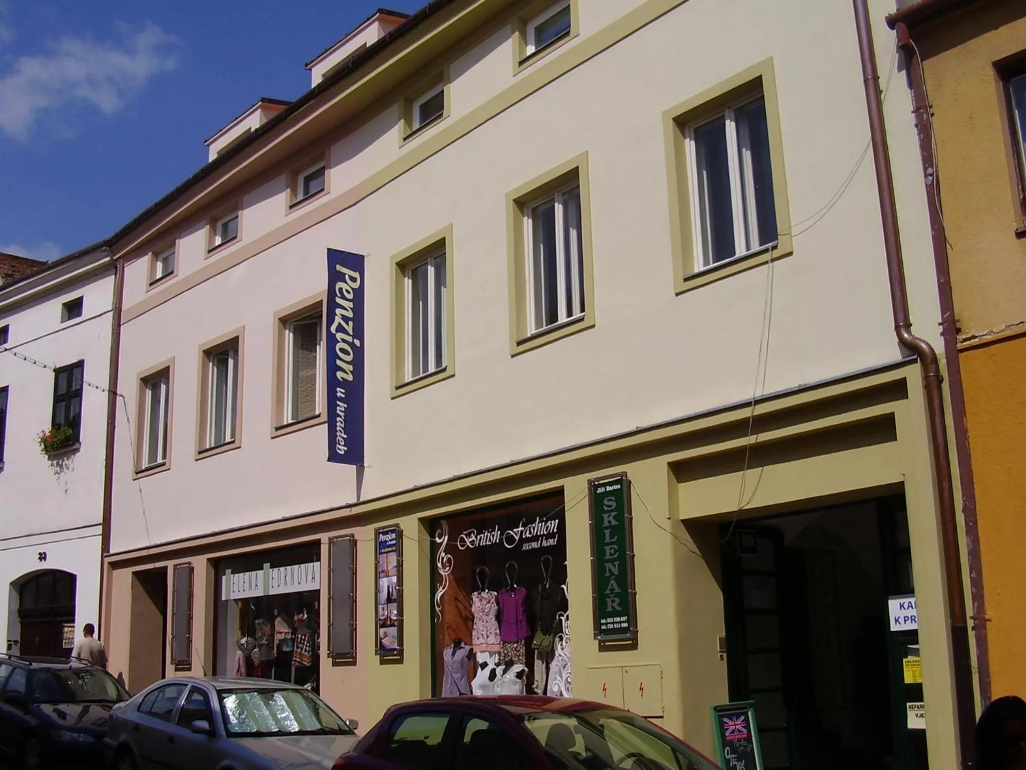 Property building in Penzion U Hradeb