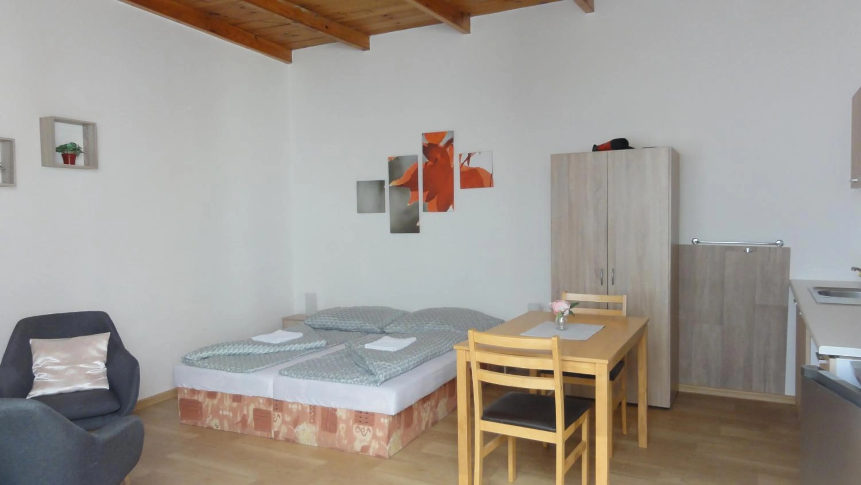 Bed in Penzion U Hradeb