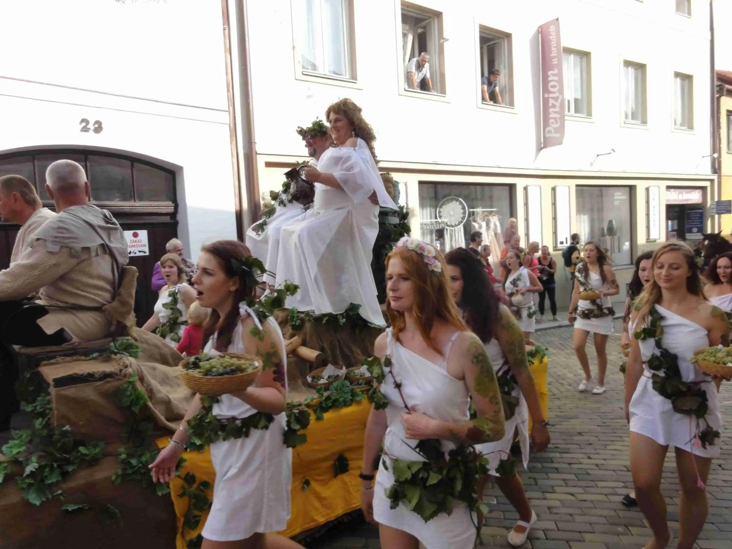 People in Penzion U Hradeb