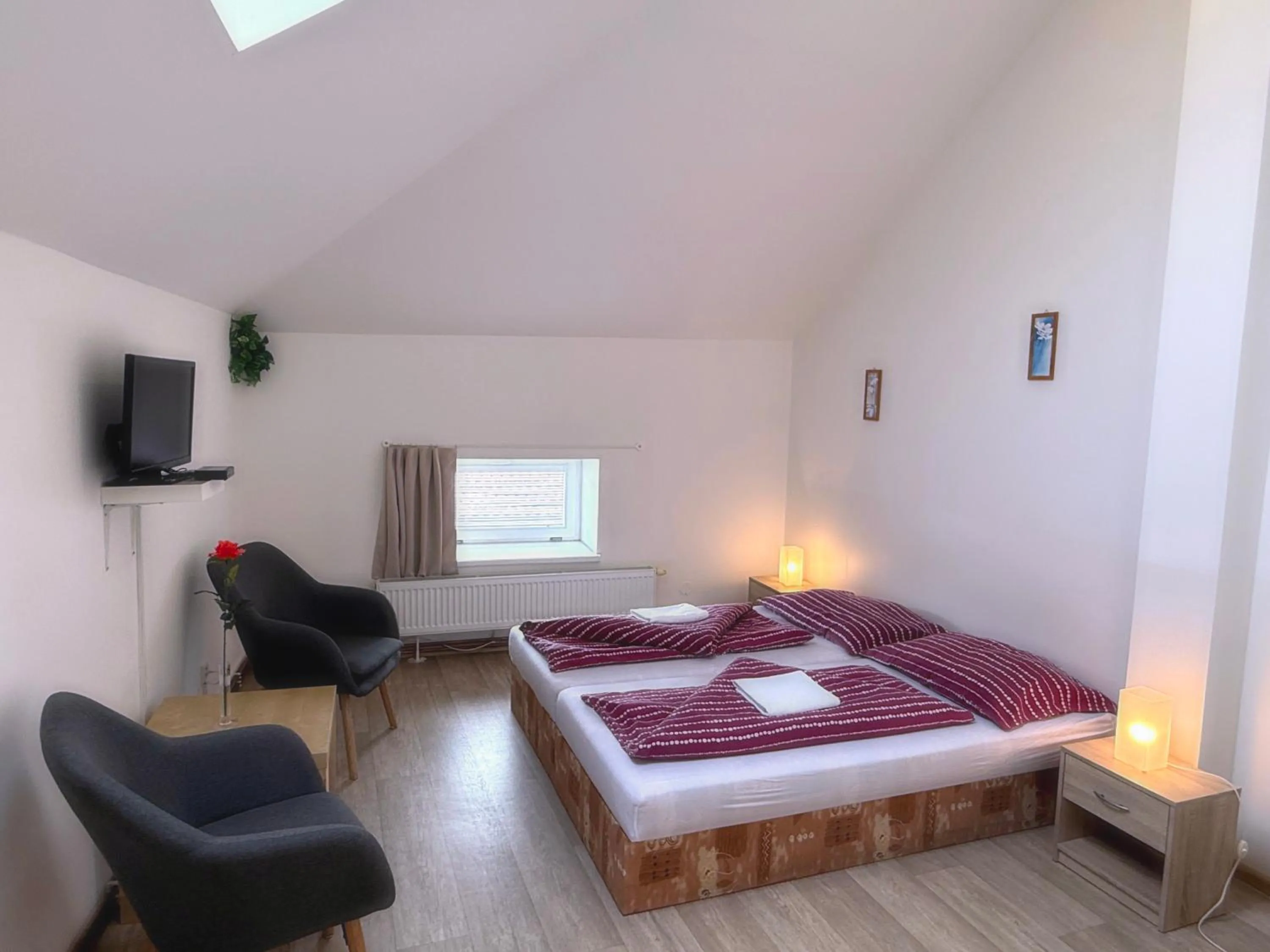Bed in Penzion U Hradeb