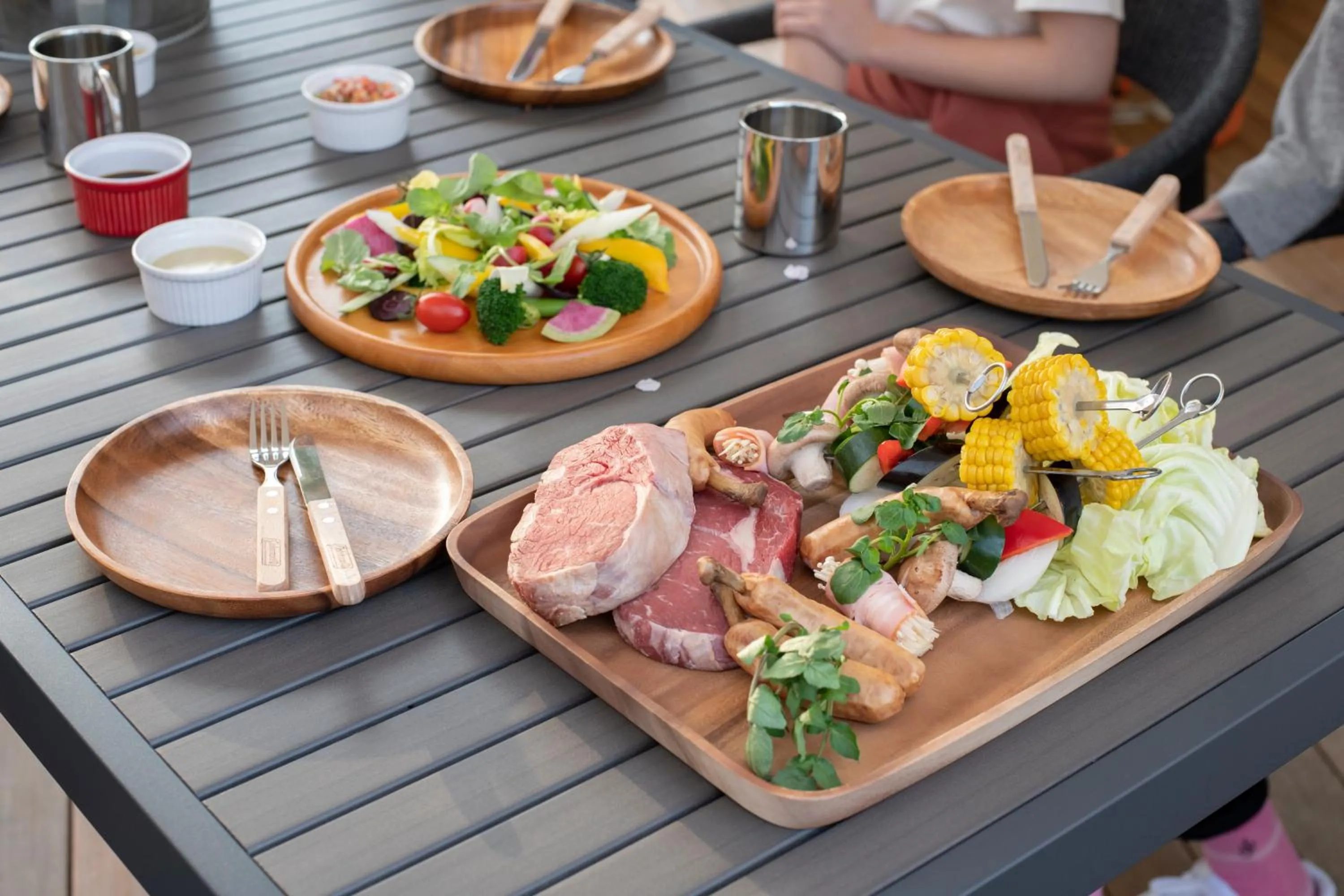 BBQ facilities in THE Retreat