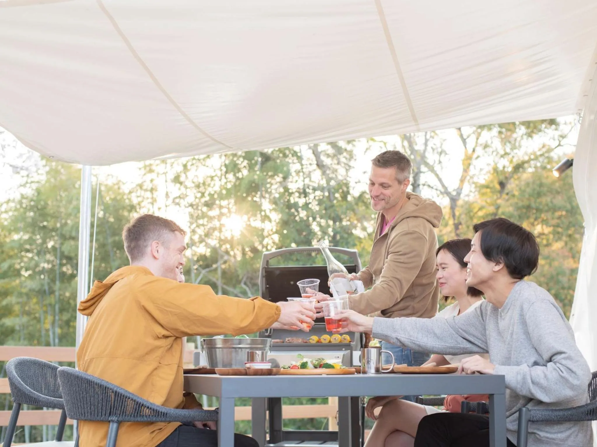 BBQ facilities in THE Retreat