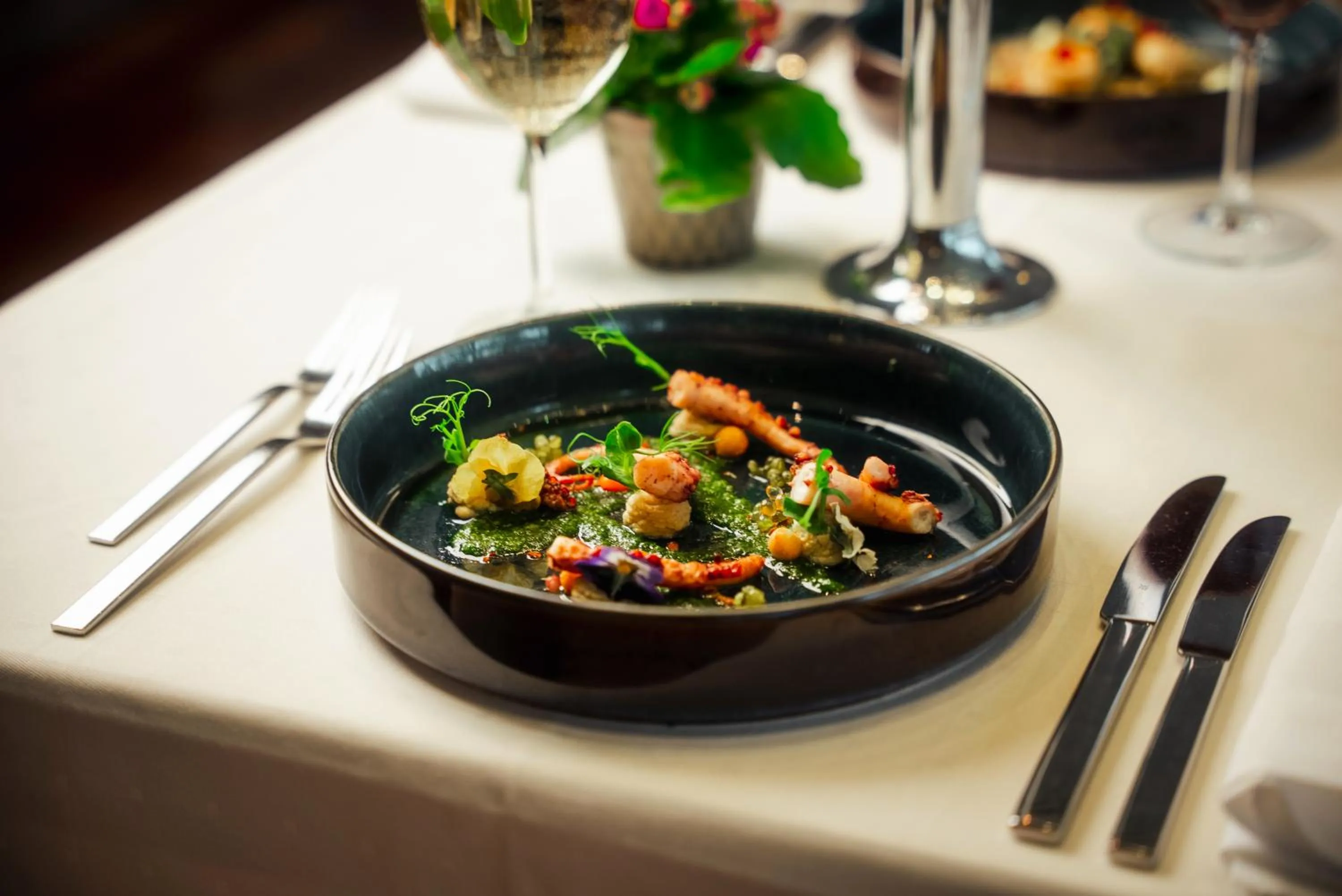 Restaurant/places to eat in Parkhotel Kurhaus