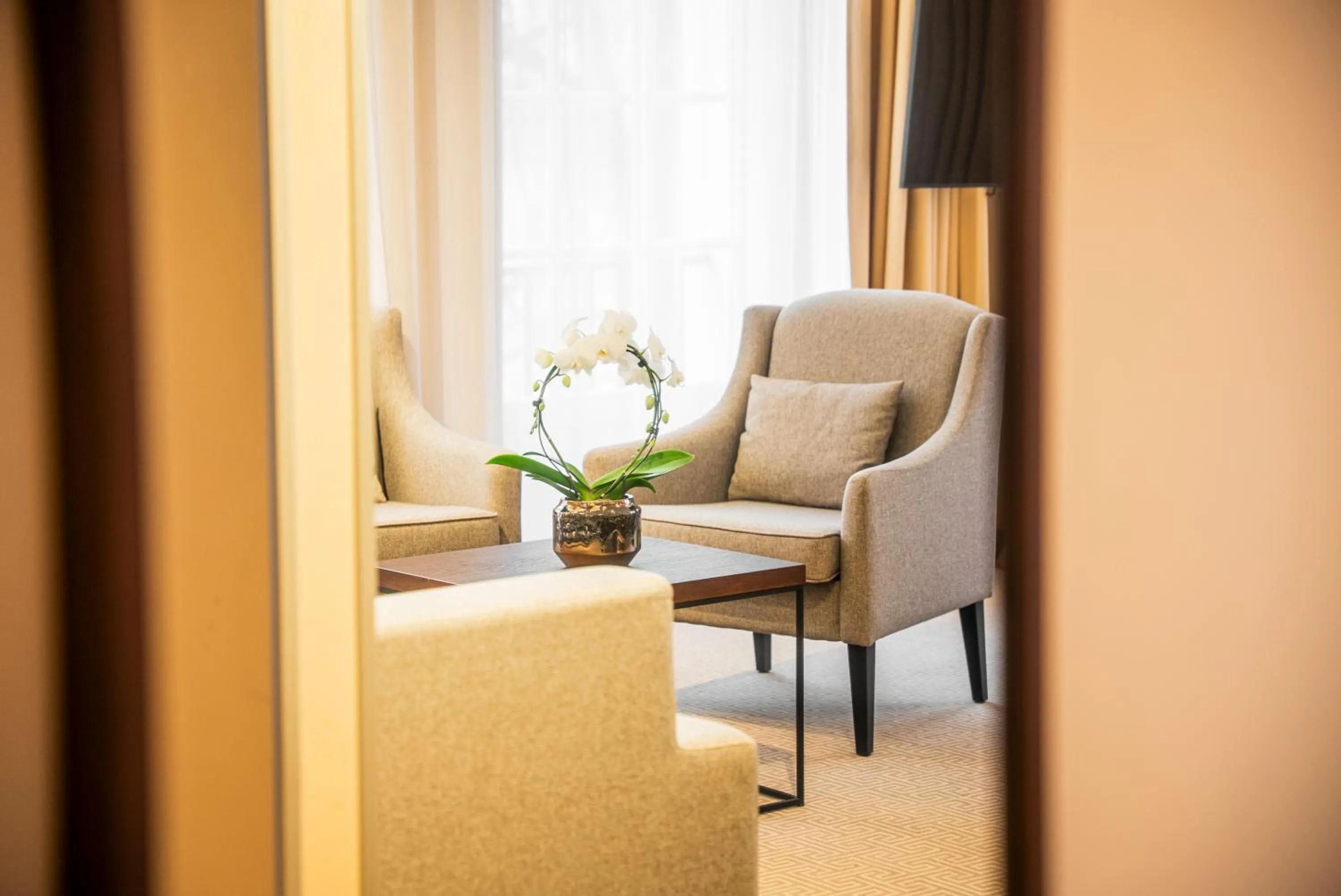 Seating area in Parkhotel Kurhaus