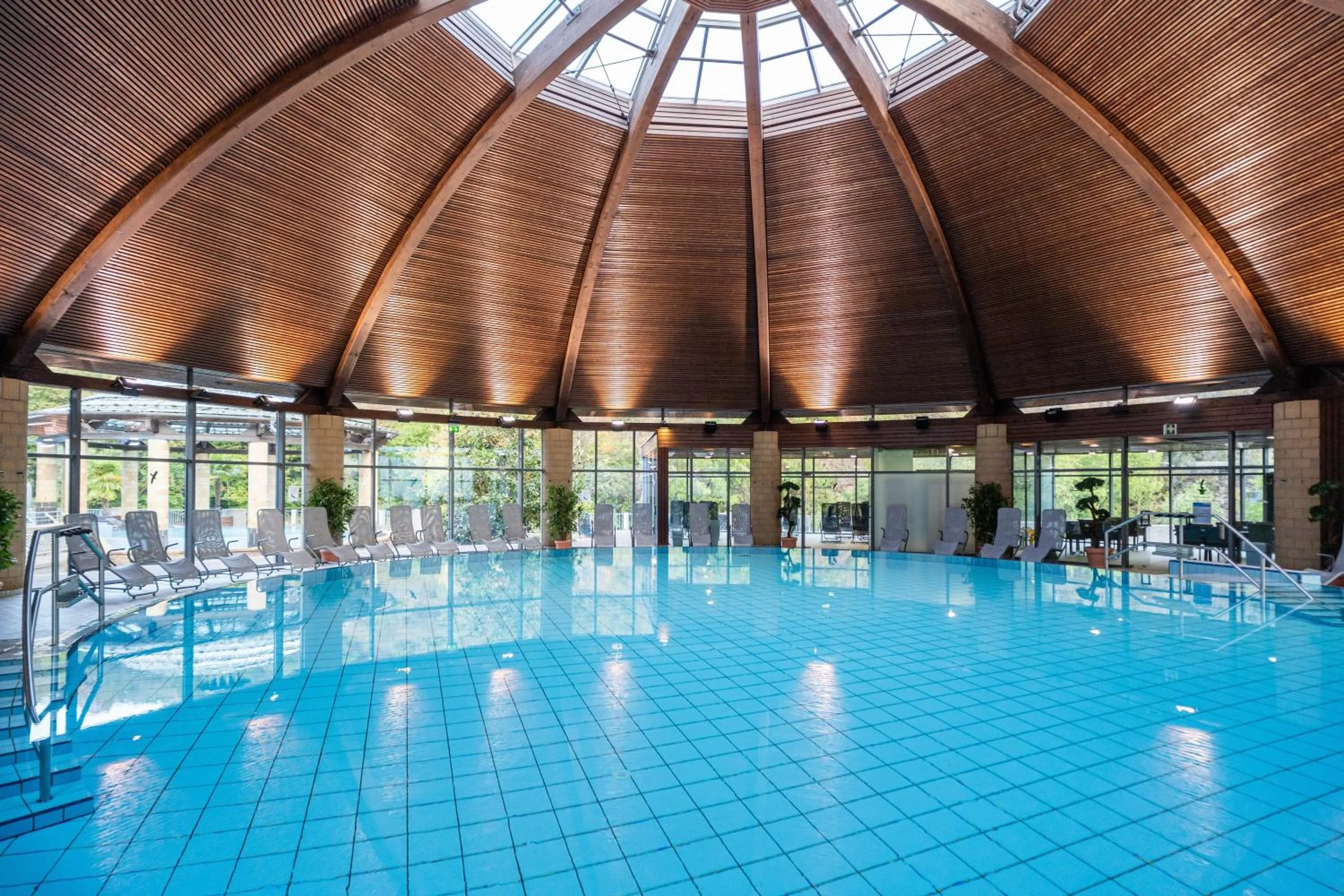 Hot Spring Bath in Parkhotel Kurhaus