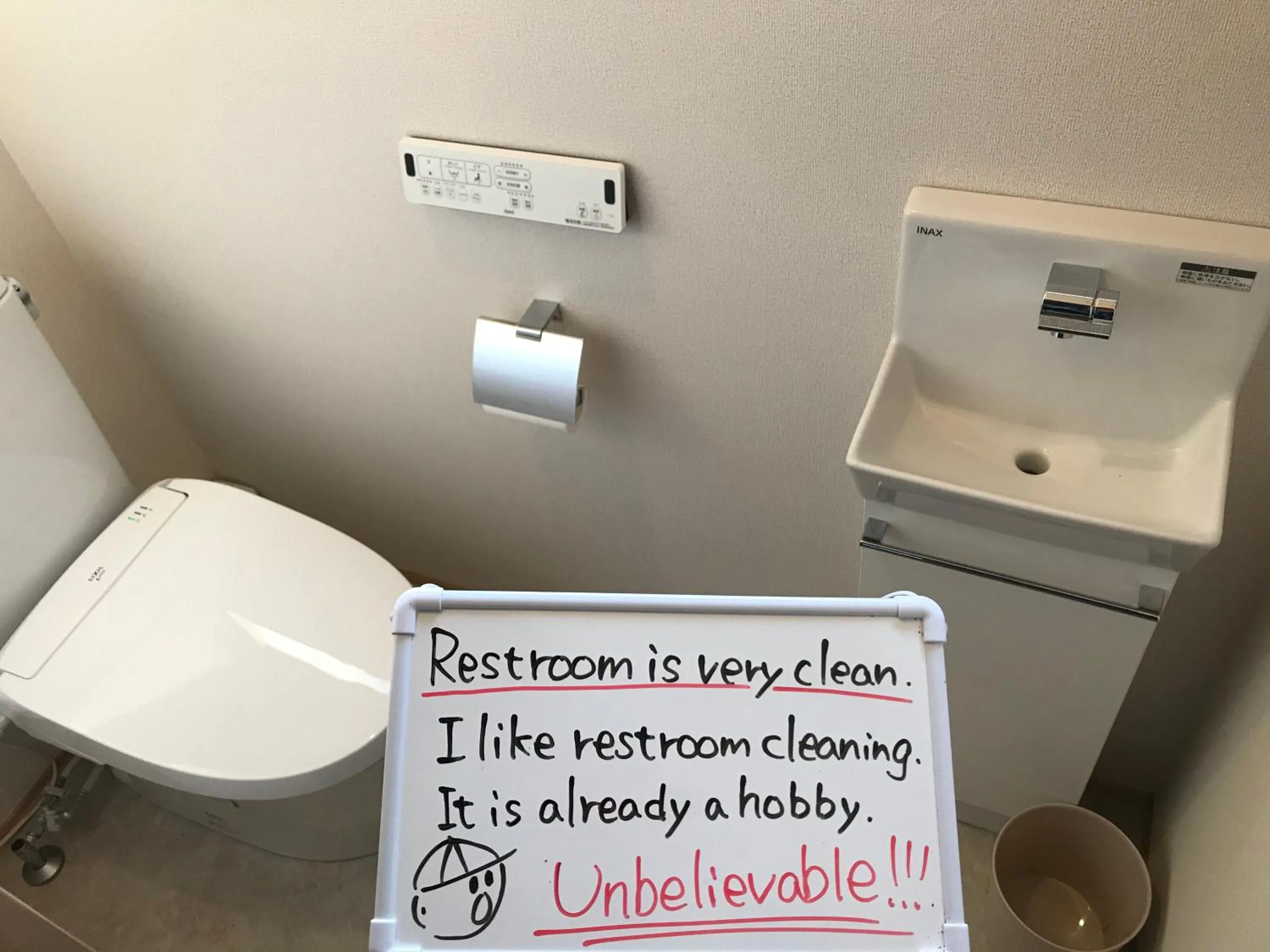 Toilet in Backpackers Hostel TSUBAMENOYADO