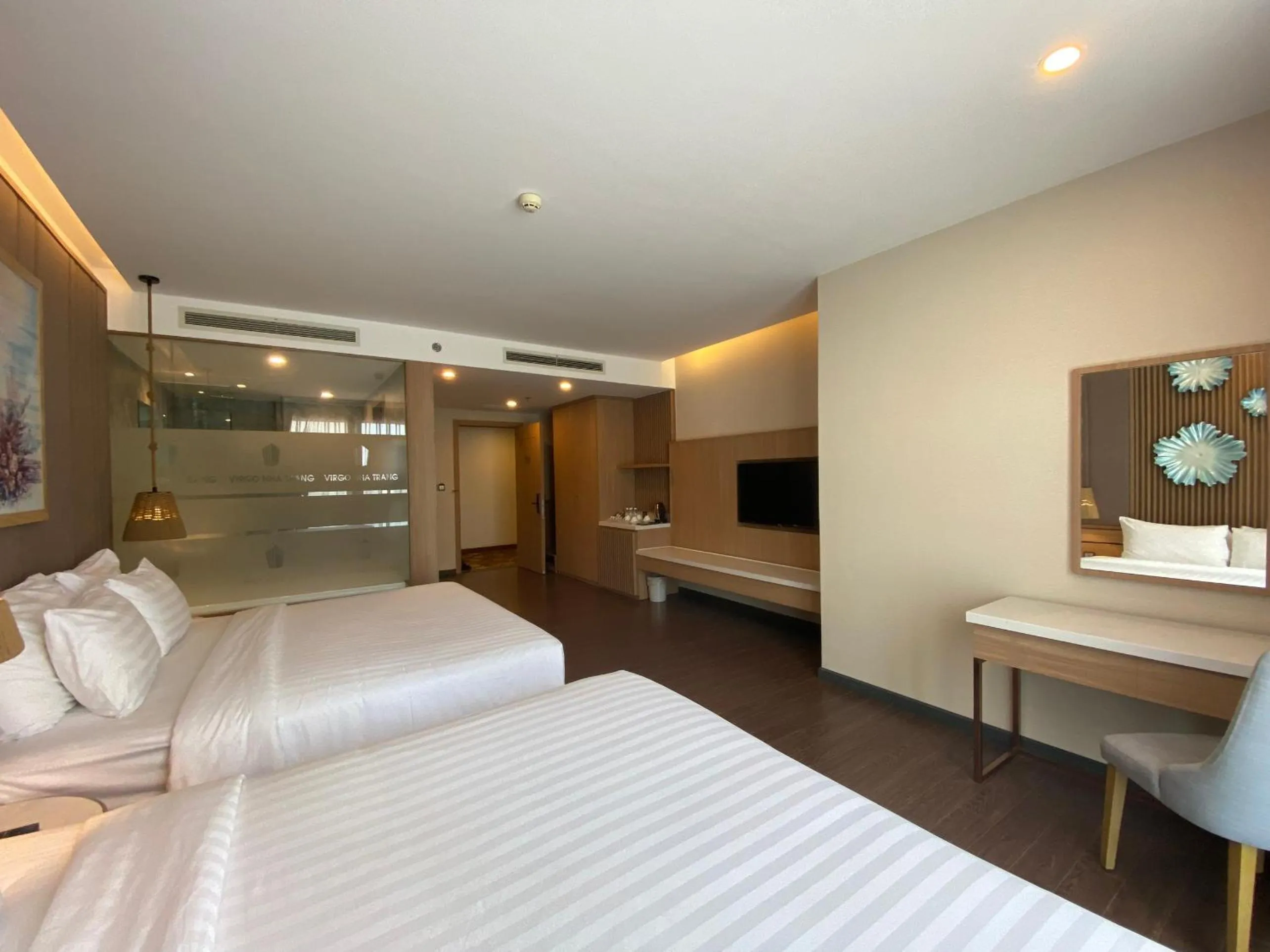 Bed in Virgo Hotel Nha Trang
