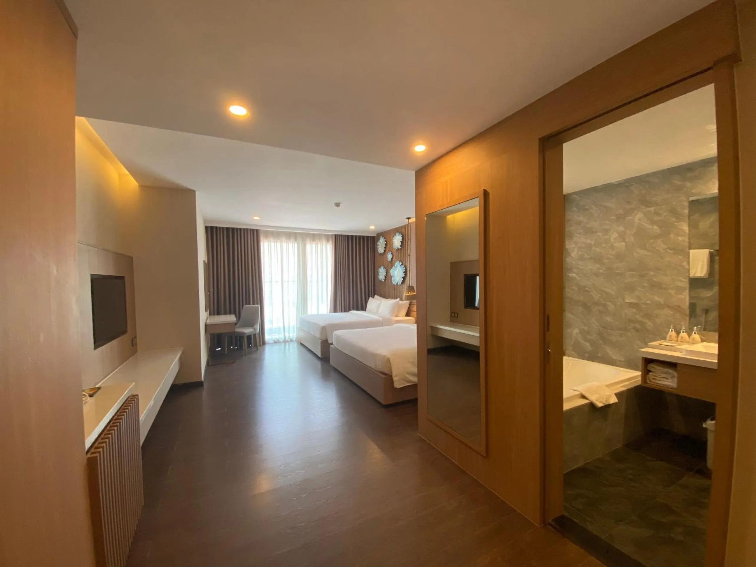 Bed in Virgo Hotel Nha Trang