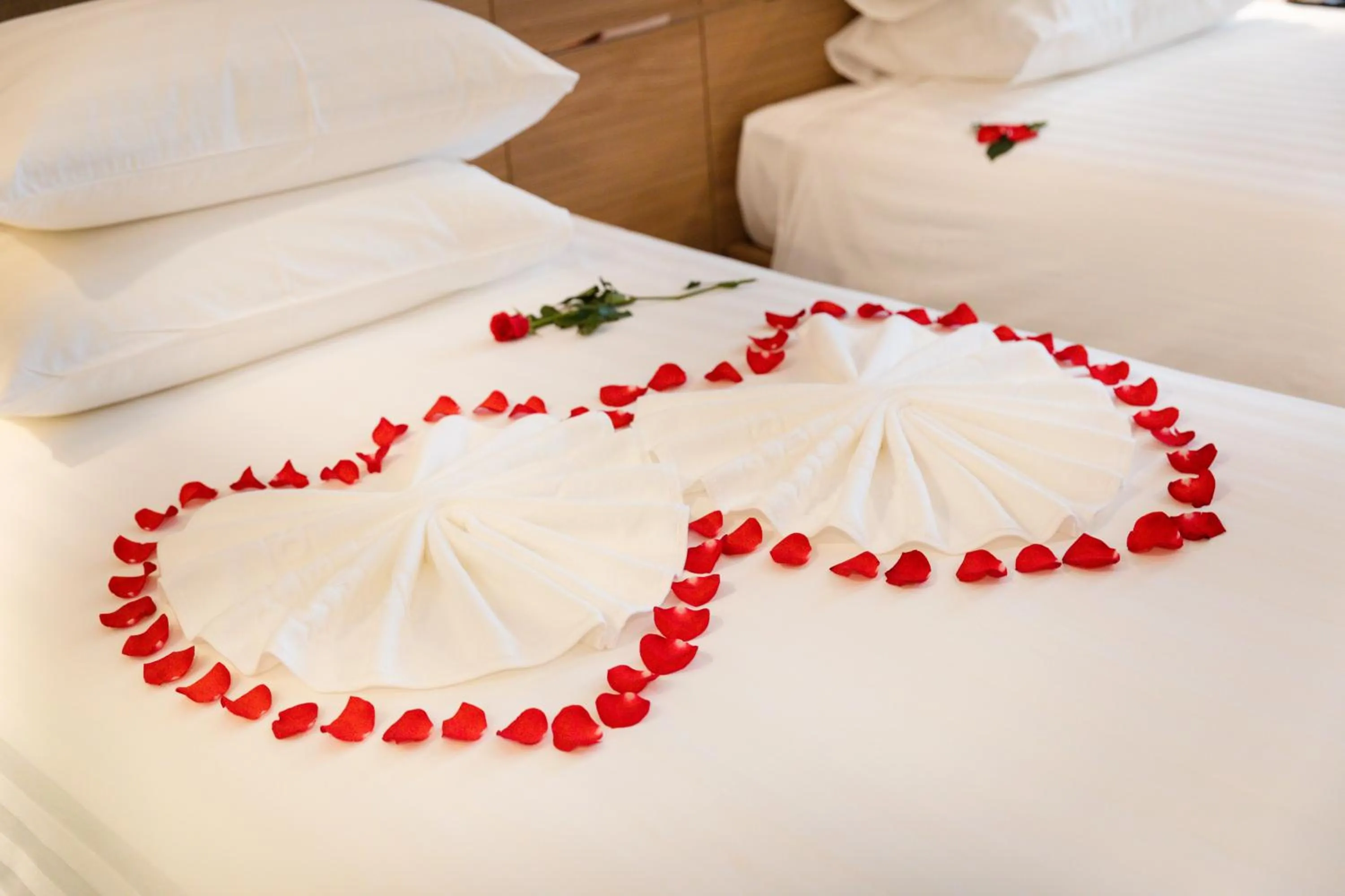 Bed in Virgo Hotel Nha Trang