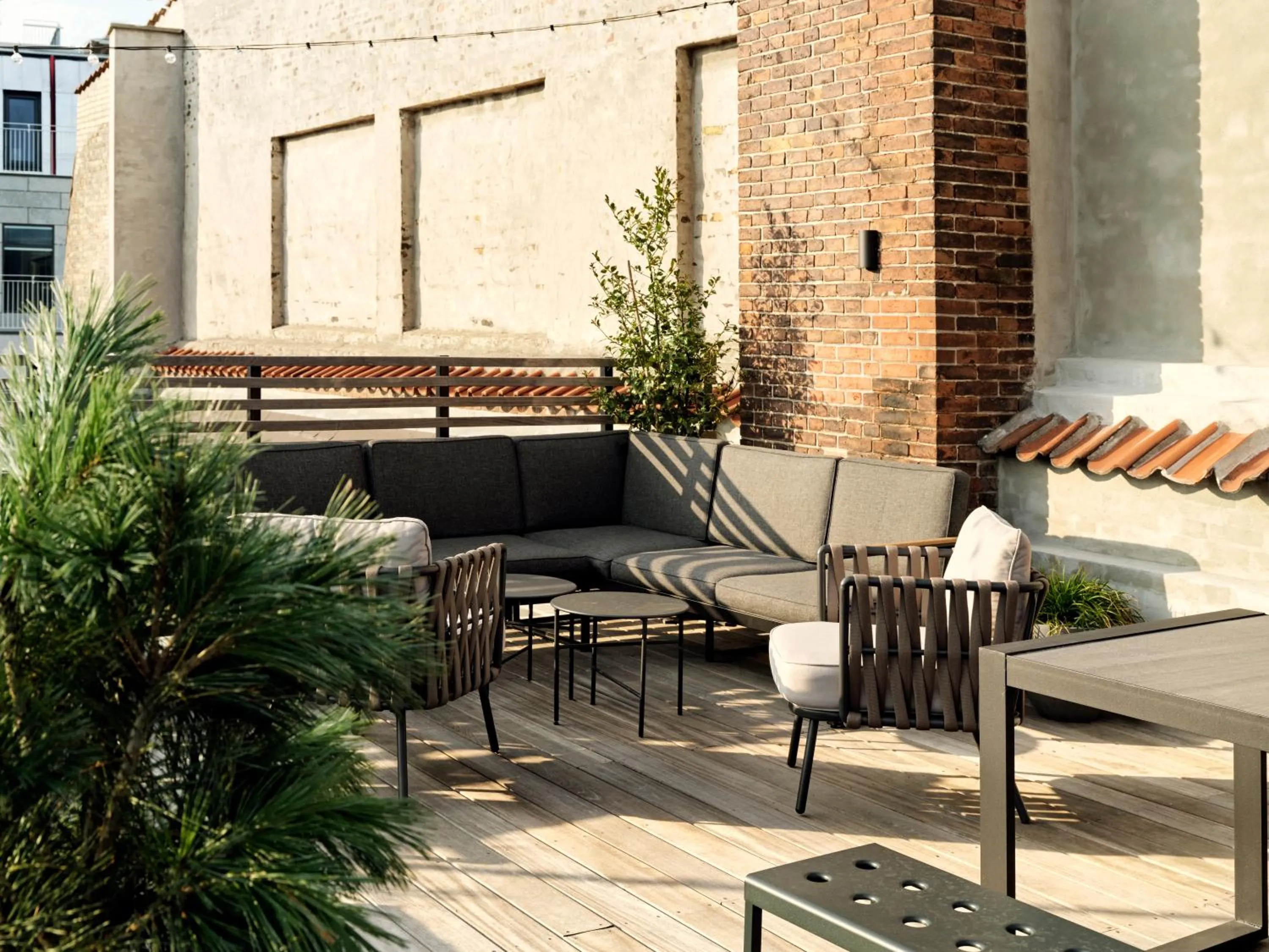 Balcony/Terrace in Apēron Apartment Hotel