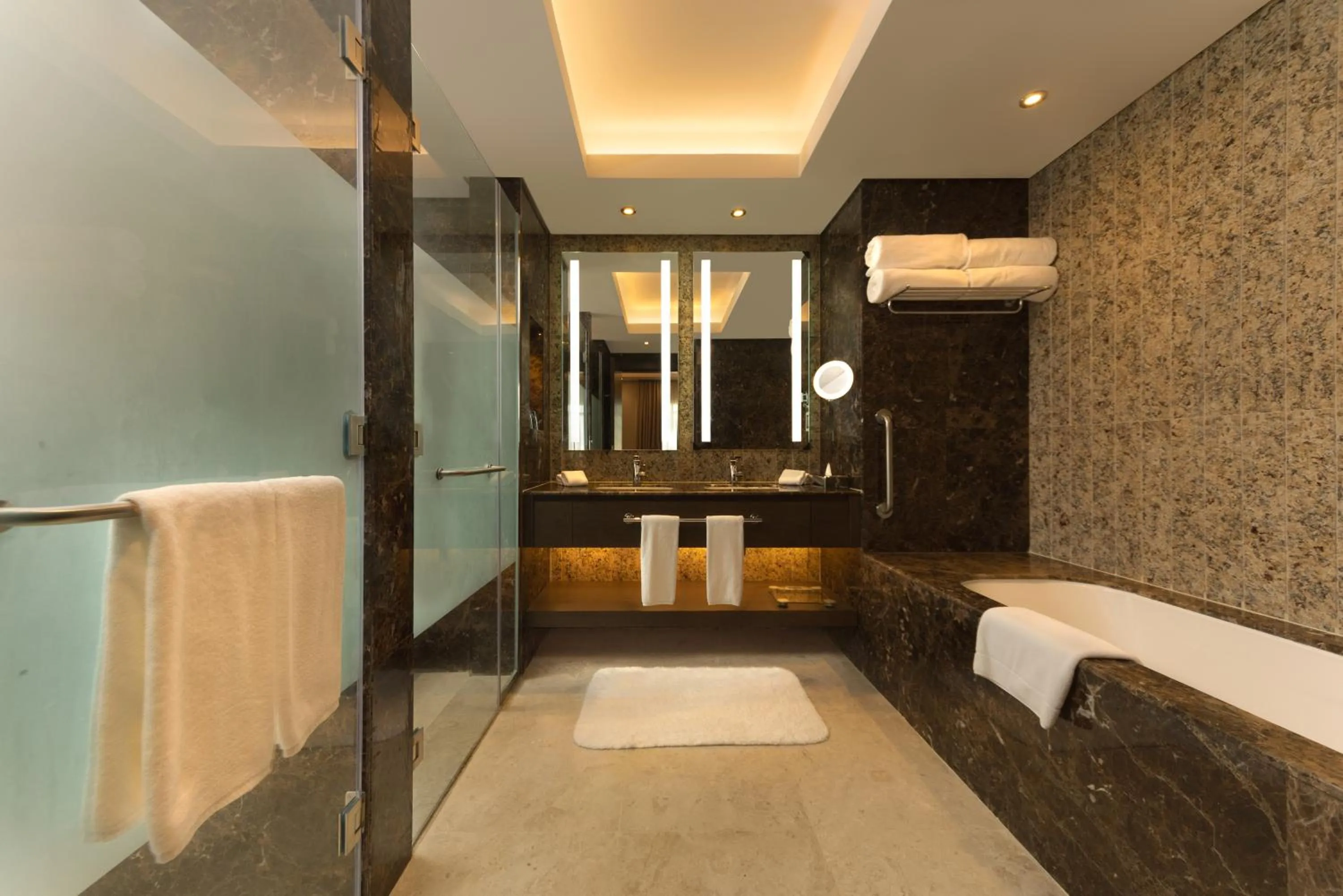 Bathroom in dusitD2 Salwa Doha