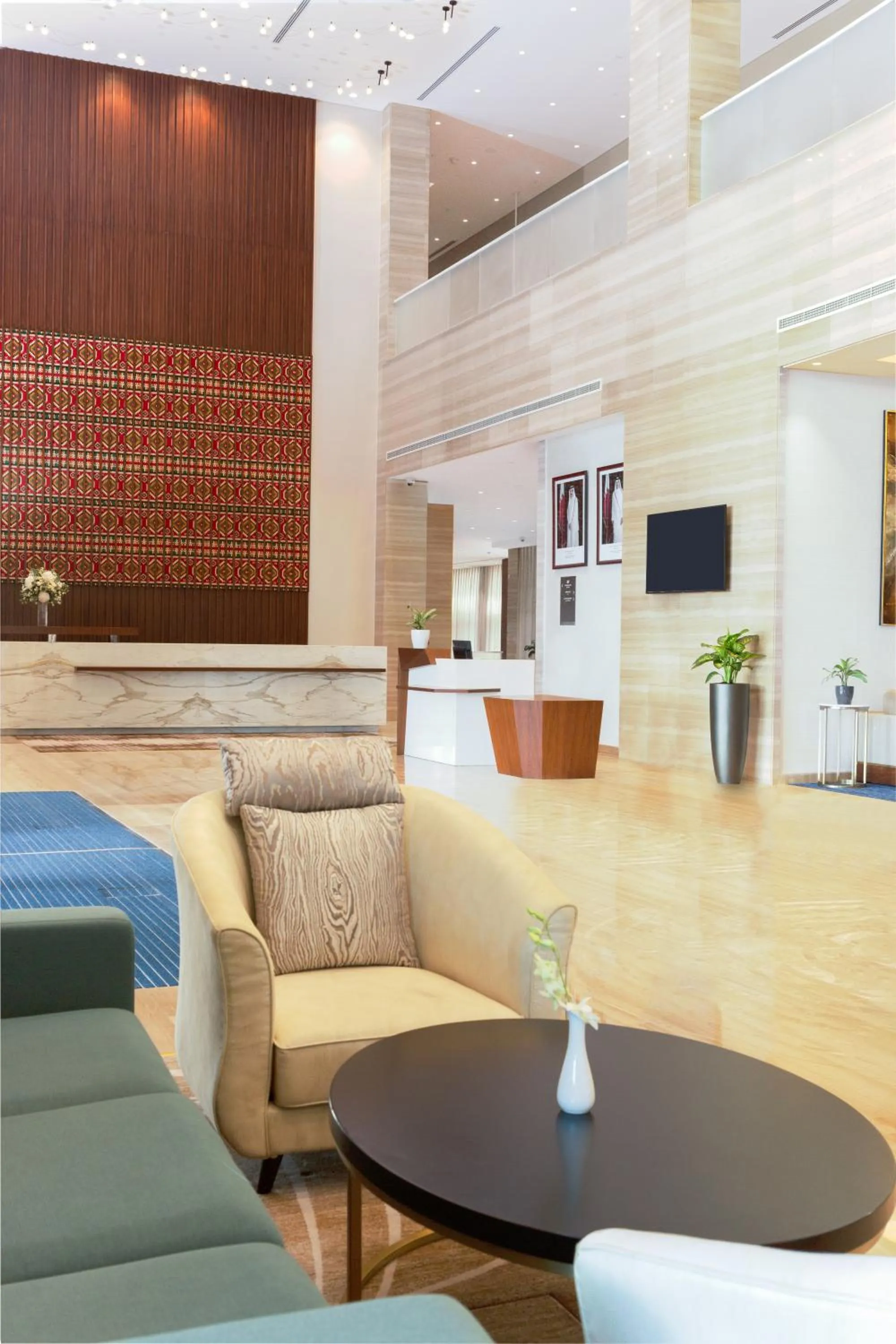 Lobby or reception in dusitD2 Salwa Doha