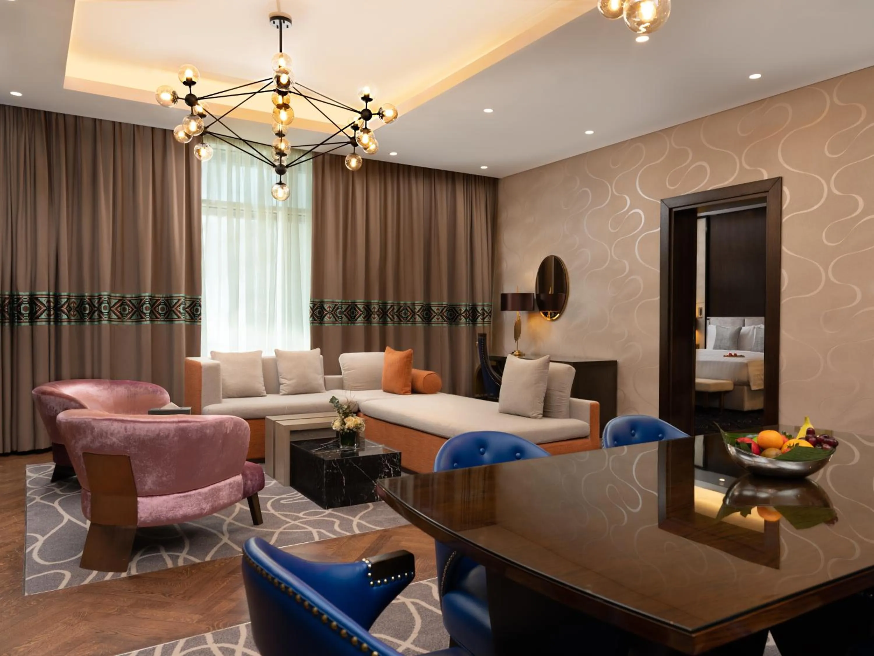 Living room in dusitD2 Salwa Doha