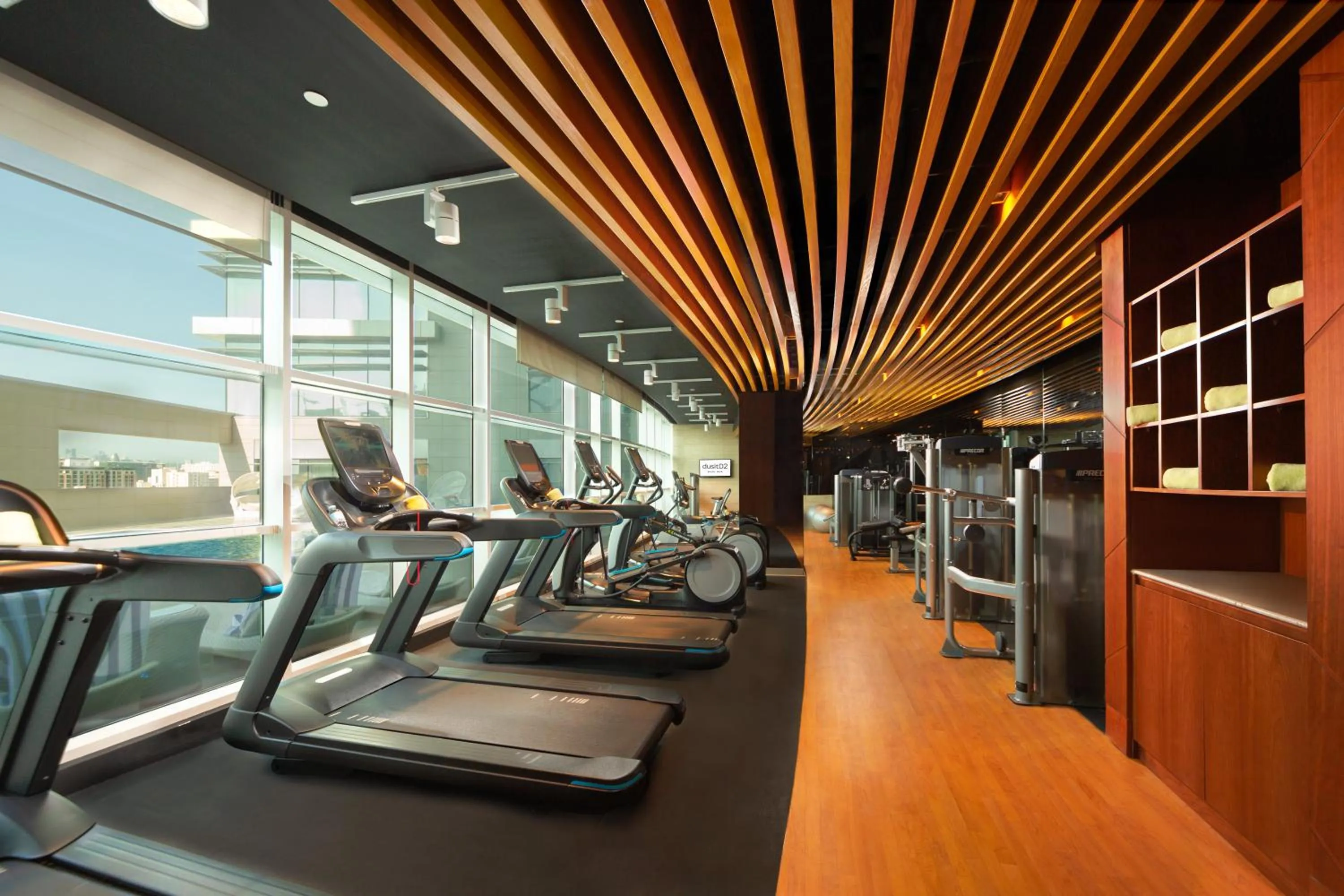 Fitness centre/facilities in dusitD2 Salwa Doha